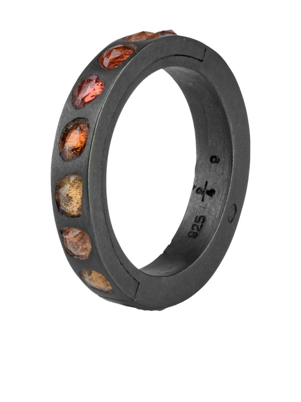 pavé-set sapphire ring Product Image