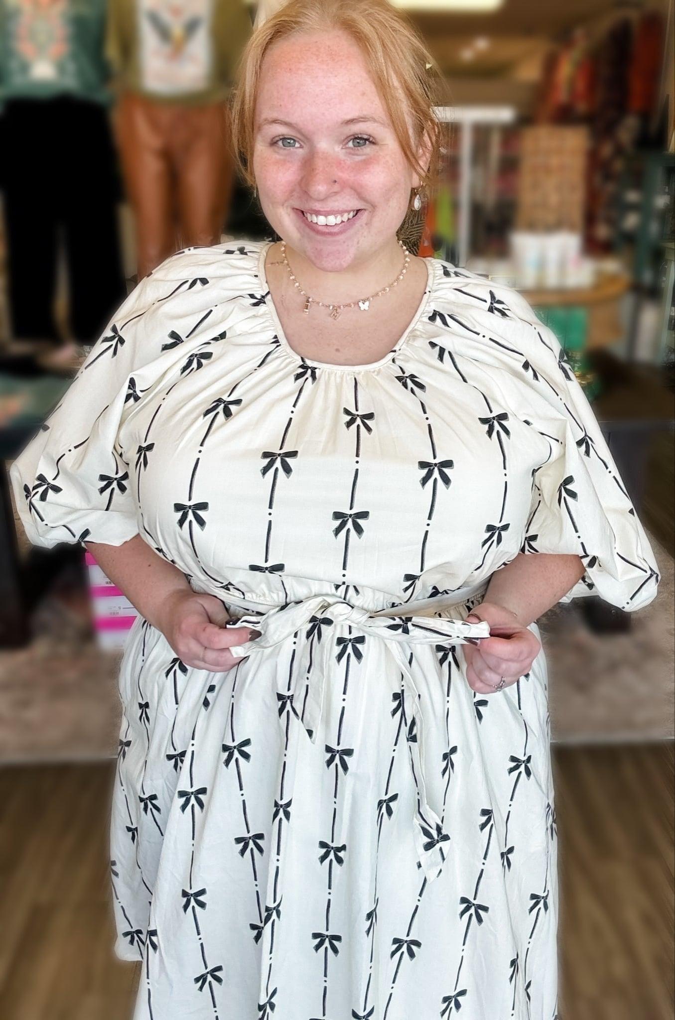 Bows for Days Dress (1X to 3X) Product Image