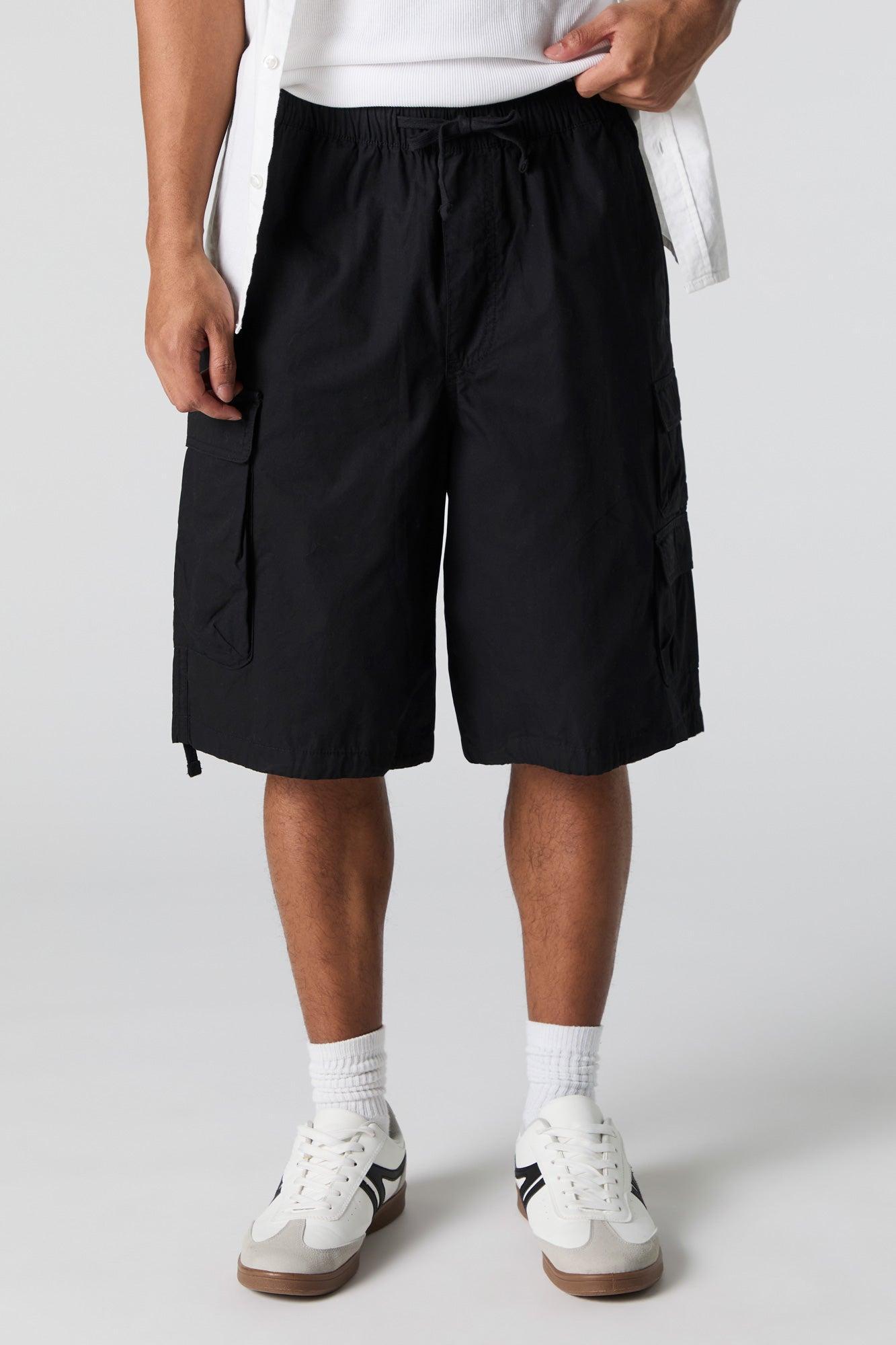 Poplin Longline Cargo Short Male Product Image