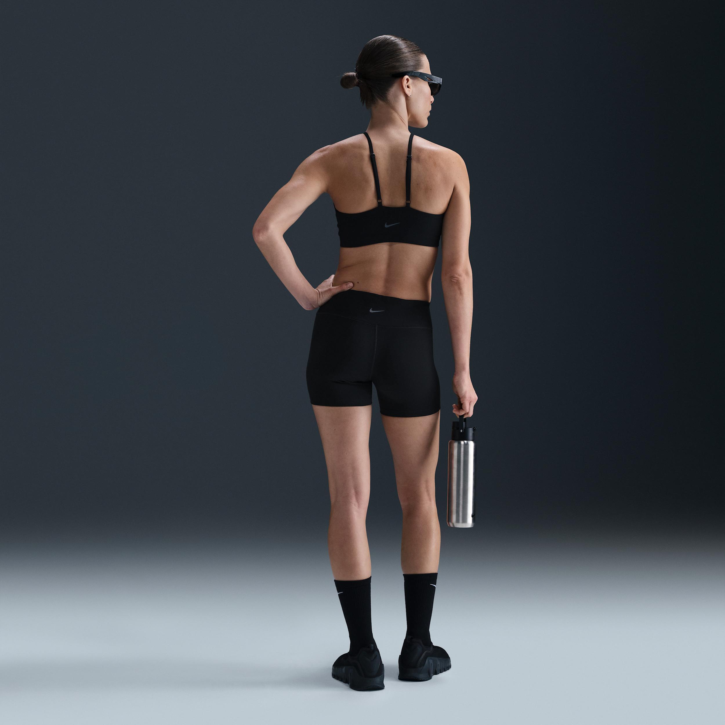 Nike Women's One Keyhole Light-Support Padded High-Neck Sports Bra Product Image