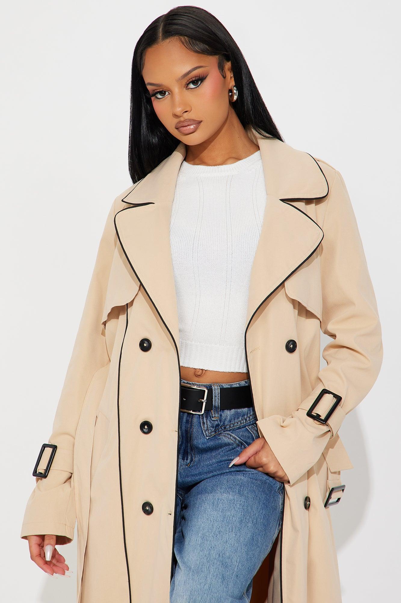 Always Classic Belted Trench - Khaki Product Image
