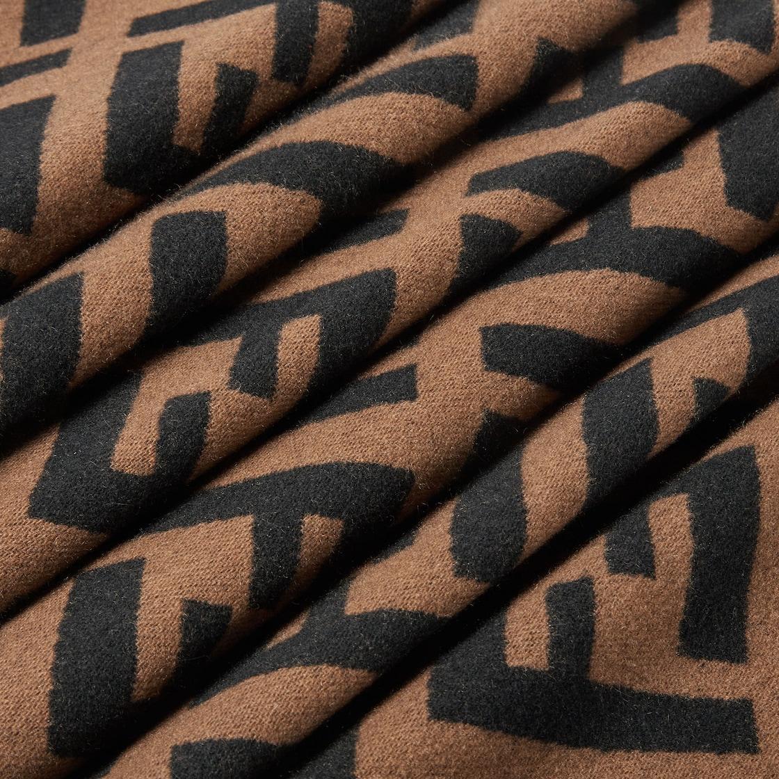 FF ScarfBrown cashmere scarf Product Image