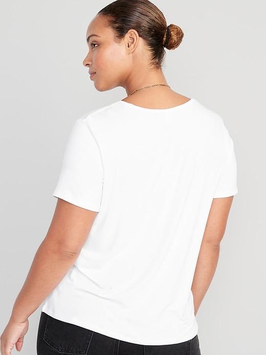 Luxe V-Neck T-Shirt Product Image