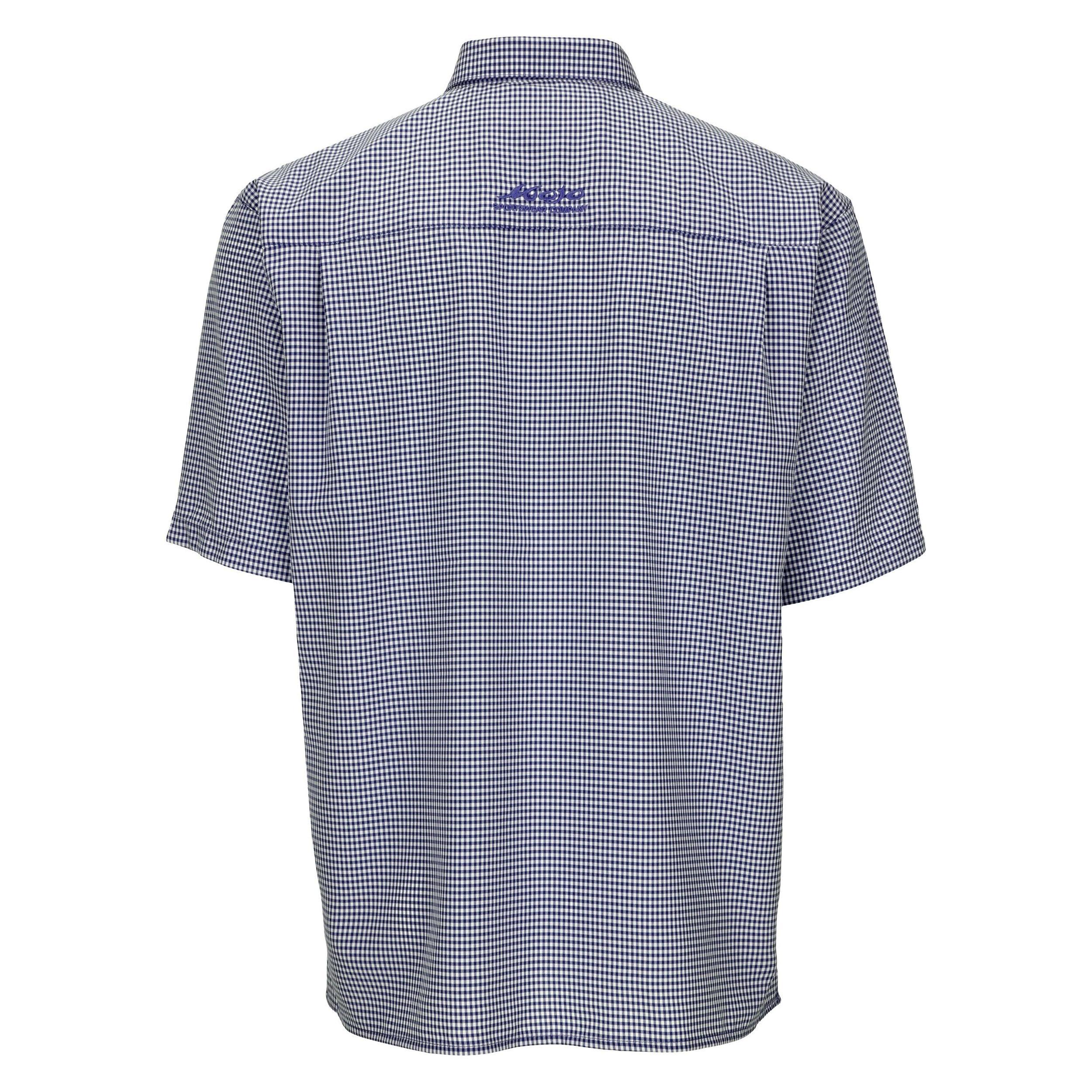 Mojo Sportswear Company Mr. Big Sport Check Short Sleeve Men's Fishing Shirt Product Image
