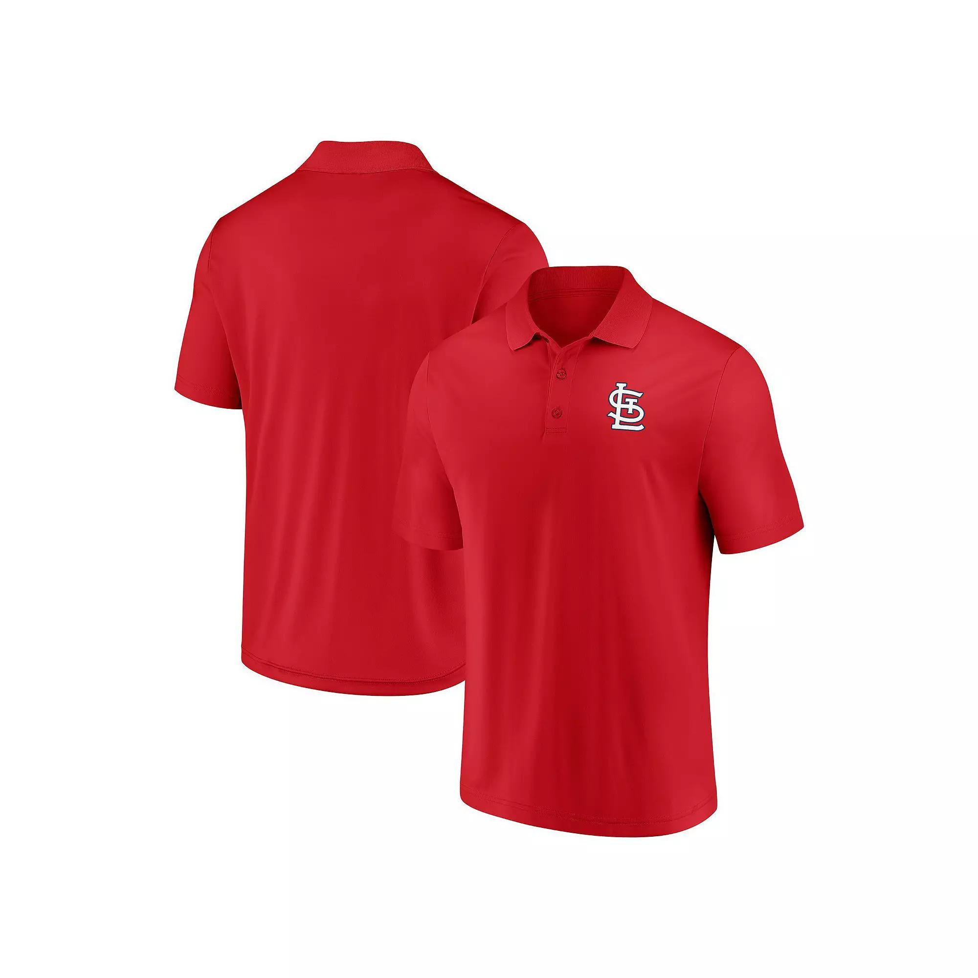 Mens Fanatics St. Louis Cardinals Primary Logo Polo Product Image