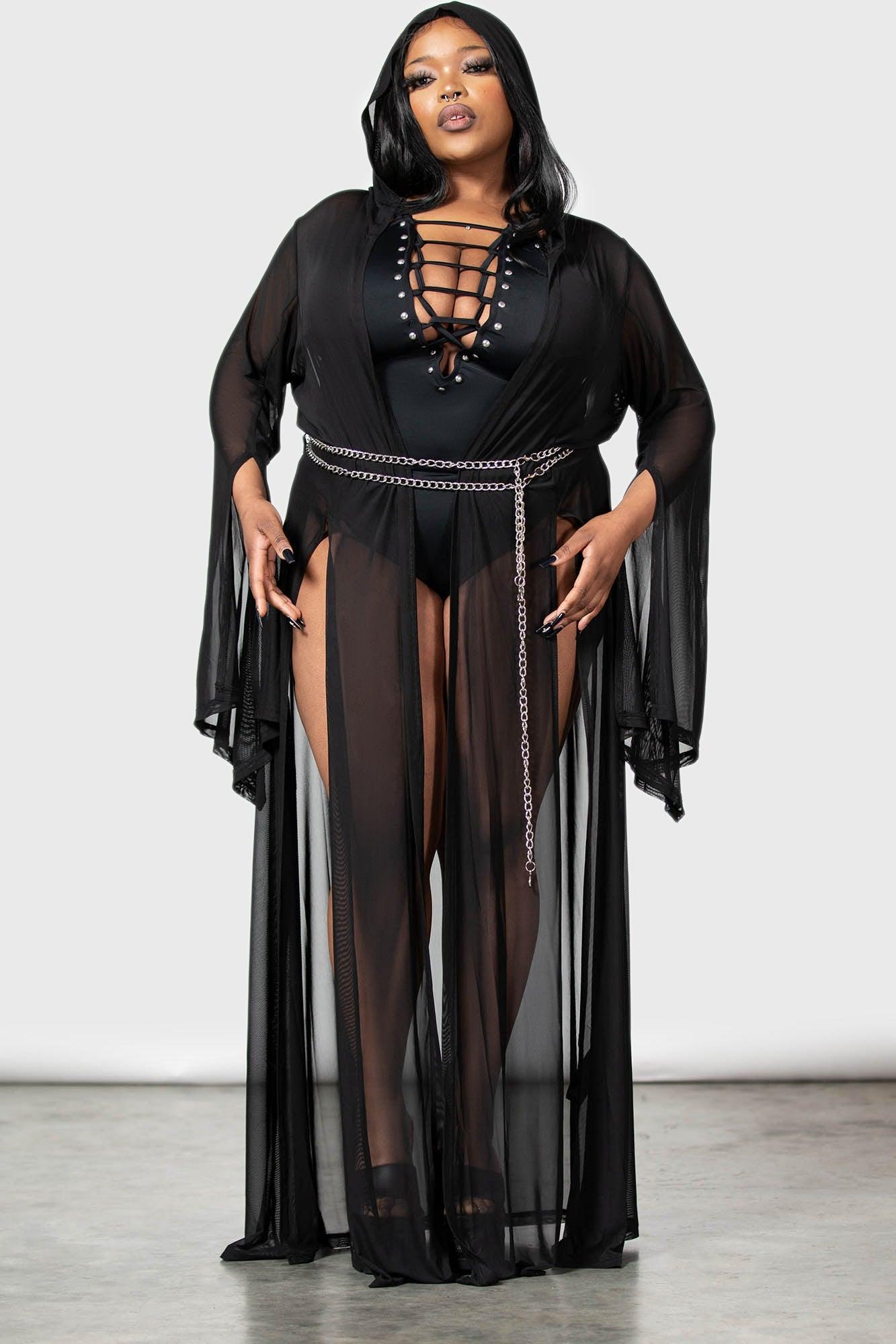 Mabel's Mayhem Mesh Cover Up - Resurrect Female Product Image