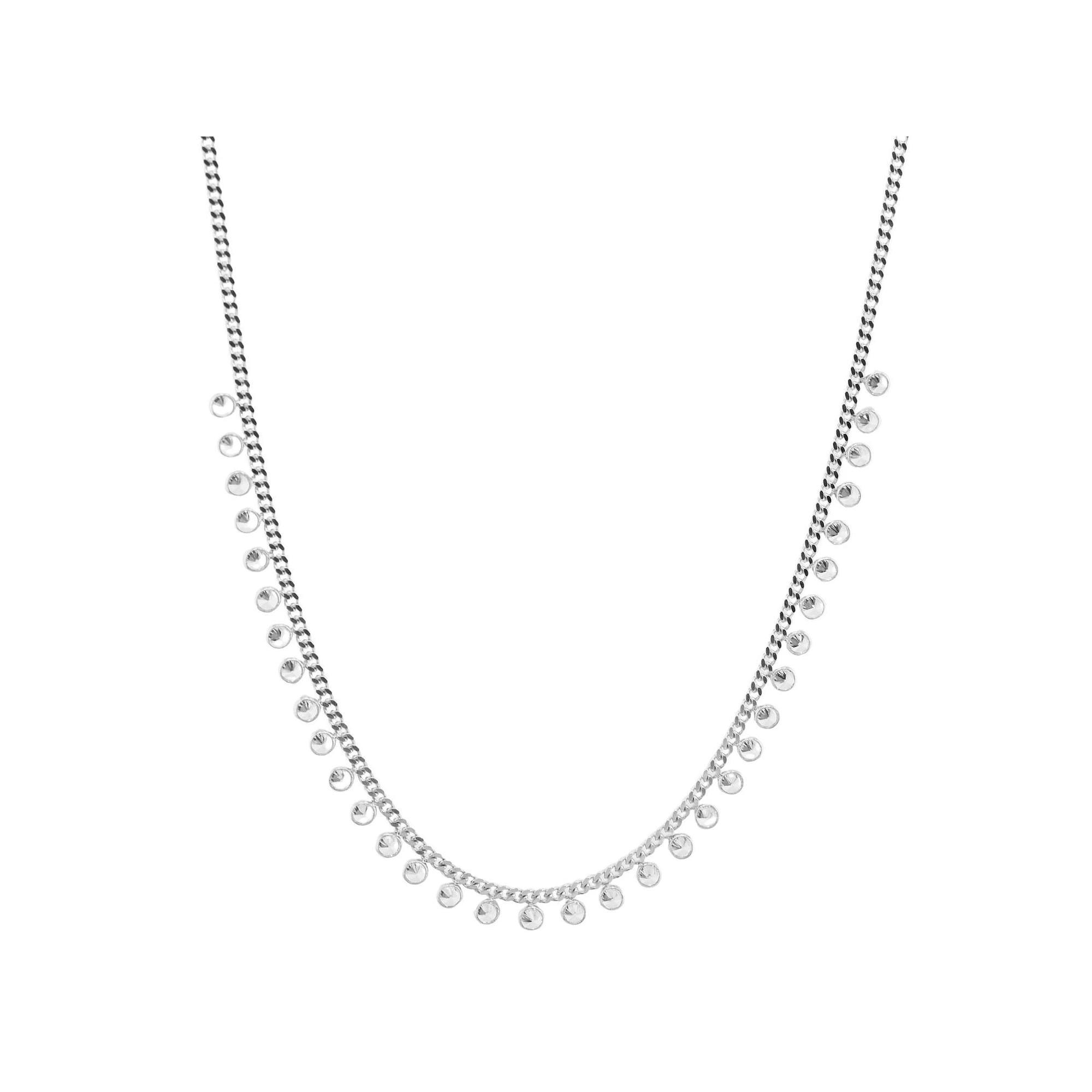 Primavera Sterling Silver Cubic Zirconia Necklace, Women's, Size: 18" Product Image
