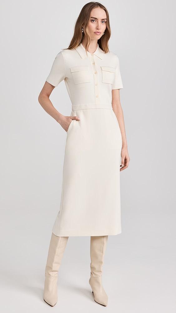 Theory Military Midi Dress | Shopbop Product Image
