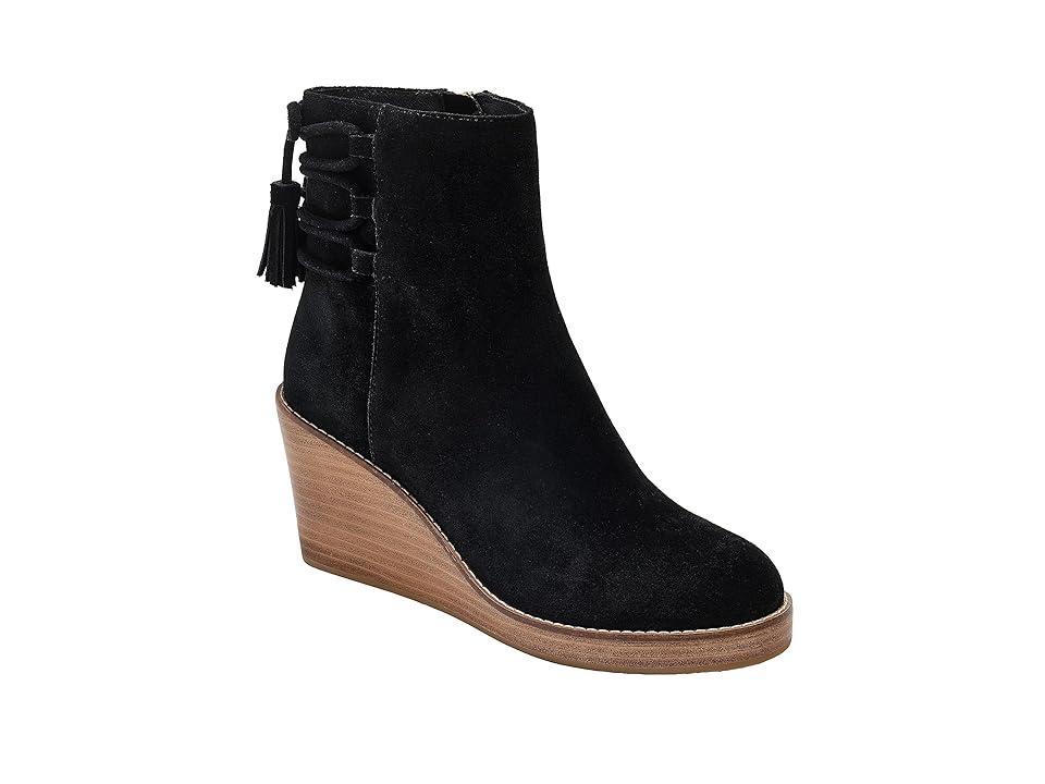 Jack Rogers Banbury Wedge Bootie Suede Women's Boots Product Image
