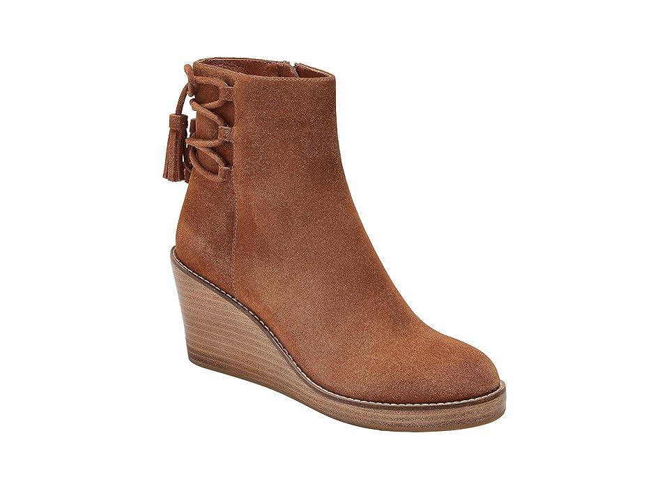 Jack Rogers Banbury Wedge Bootie Suede Women's Boots Product Image