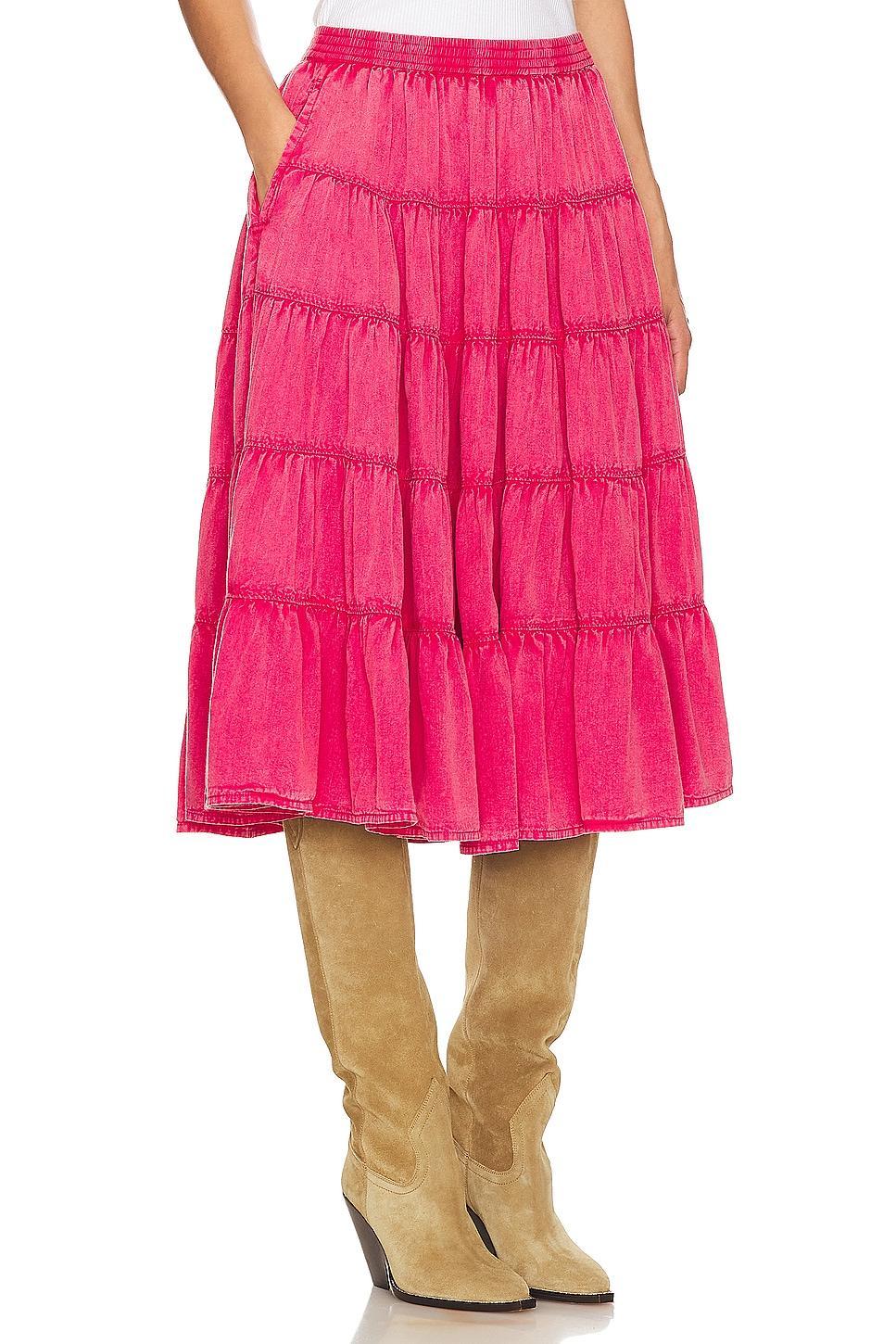 Full Swing Midi Skirt Free People Product Image