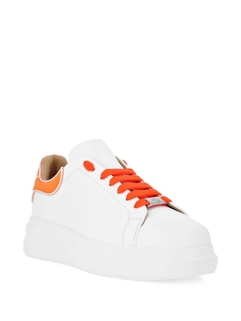 leather sneakers Product Image