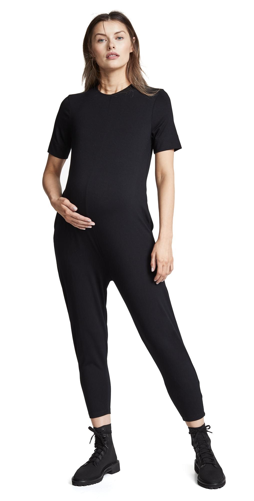 Hatch Collection Walkabout Short Sleeve Maternity Nursing Friendly Jumper Product Image