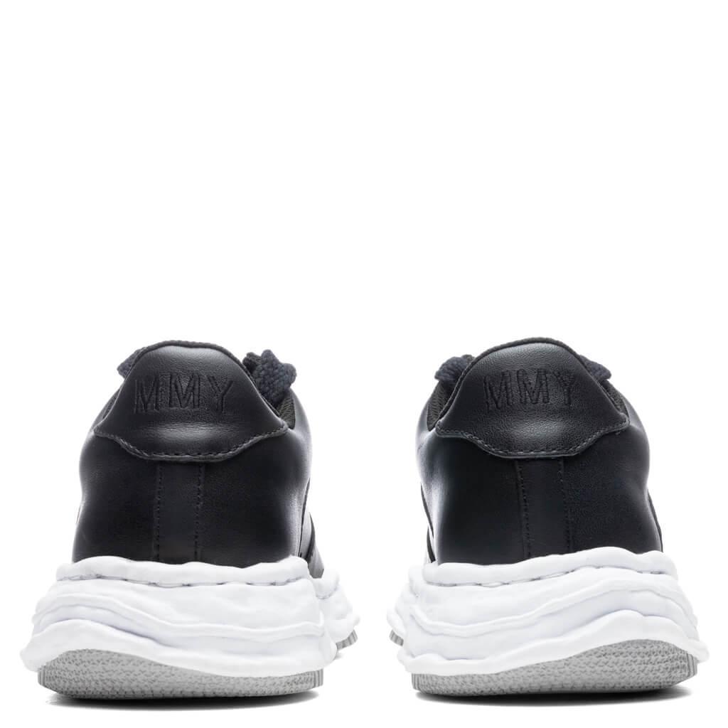 Wayne Low OG Sole Leather Sneaker - Black Male Product Image