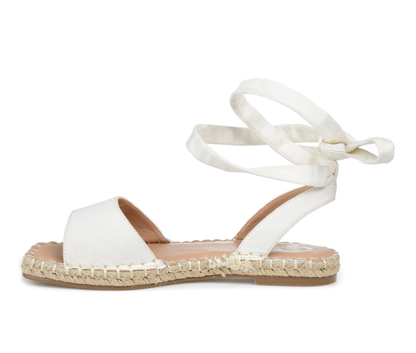 Women's Journee Collection Emelie Espadrille Tie-Up Sandals Product Image