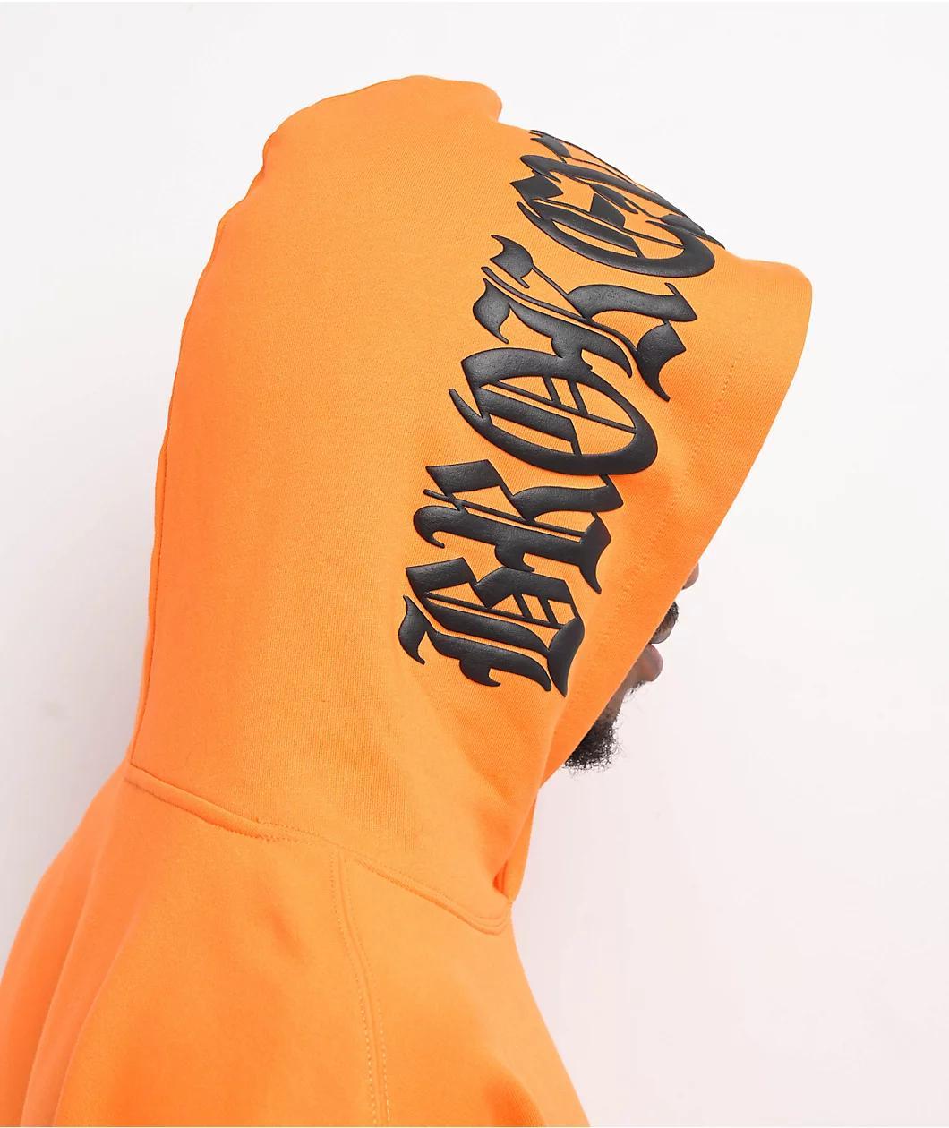 Broken Promises Renegade Orange Hoodie Product Image