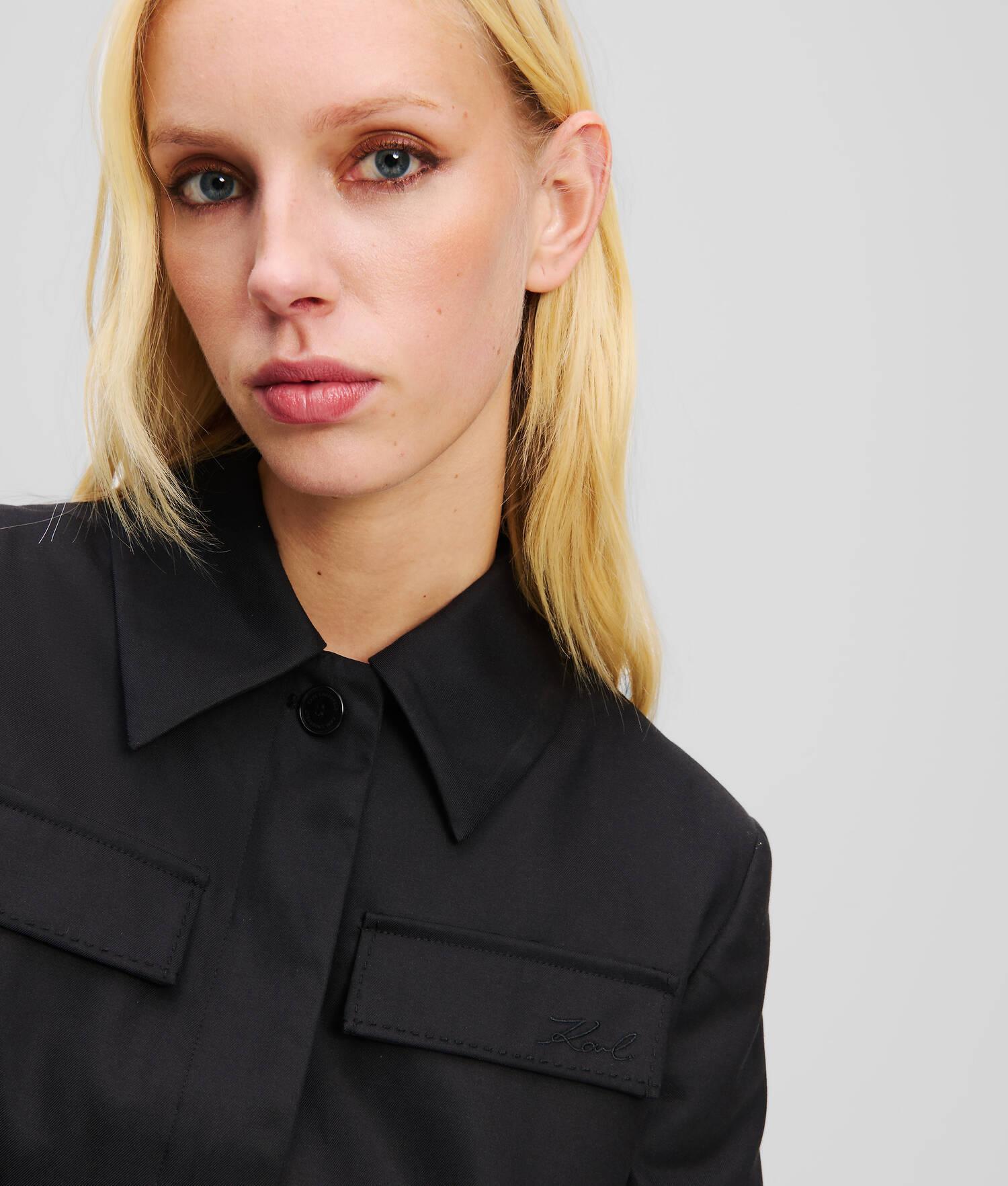 CROPPED BLOUSON JACKET Product Image