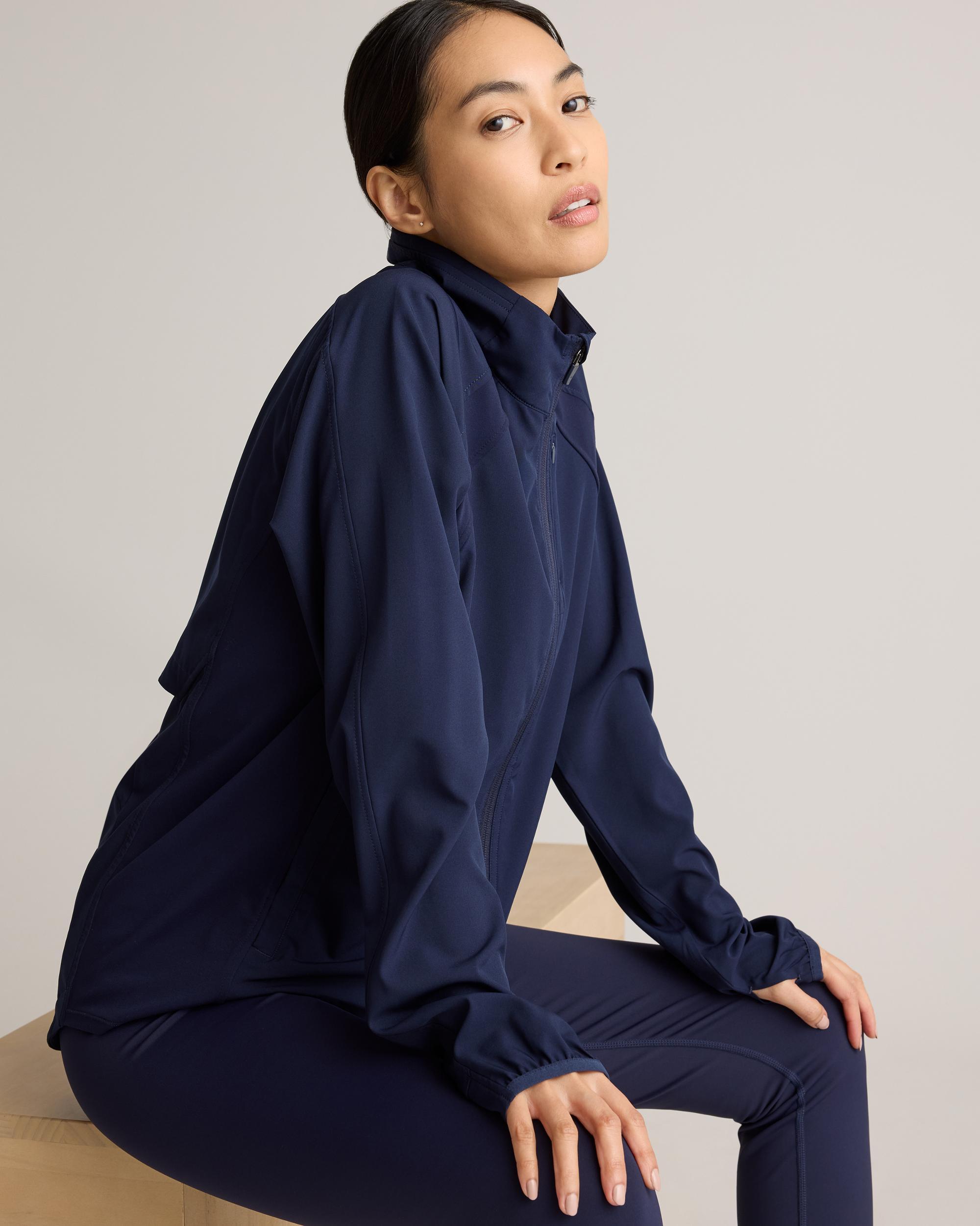 Quince | Women's Race Day Full-Zip Jacket Recycled Polyester Product Image
