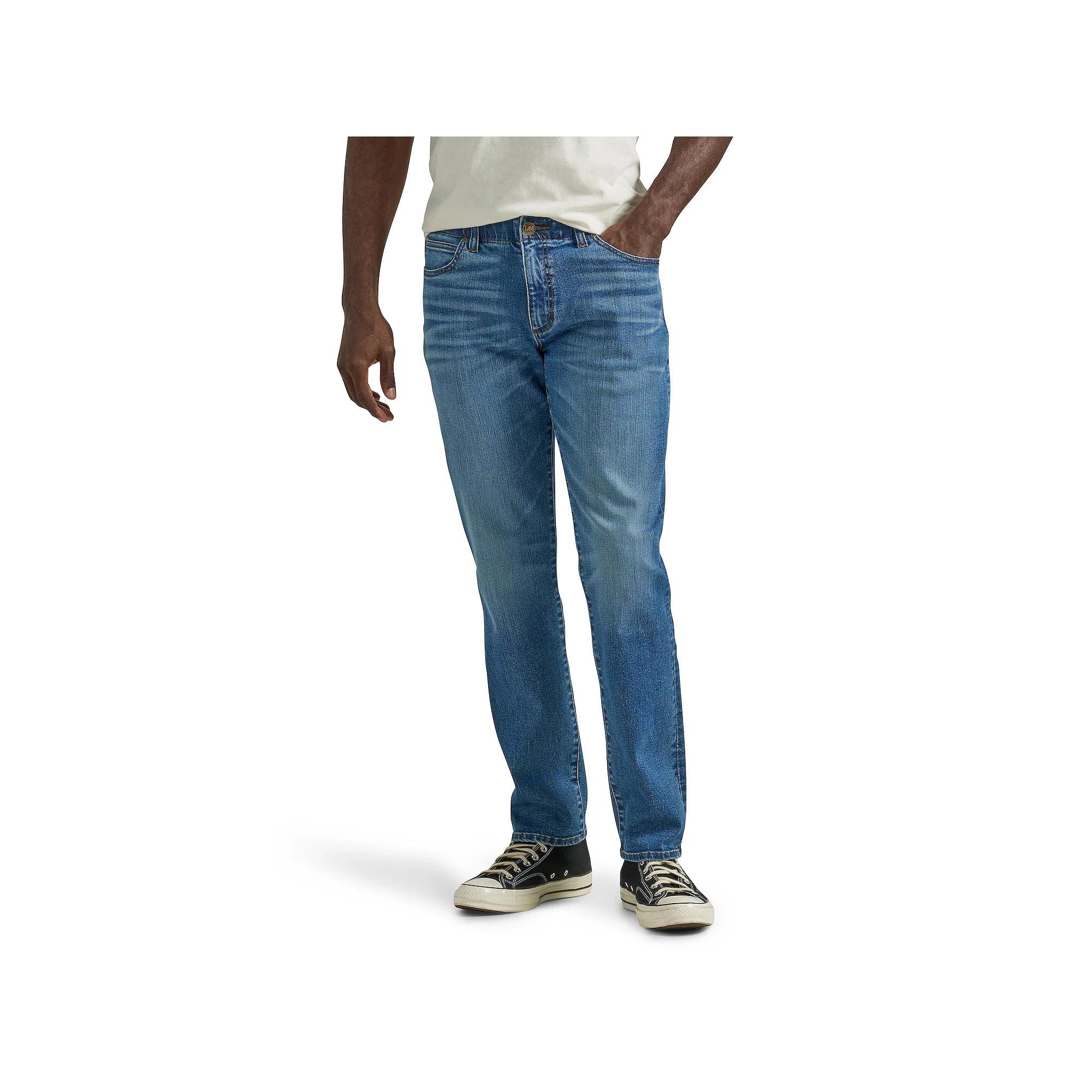 Men's Lee® Extreme Motion MVP Straight-Leg Jeans, Size: 33X32, Avol Product Image