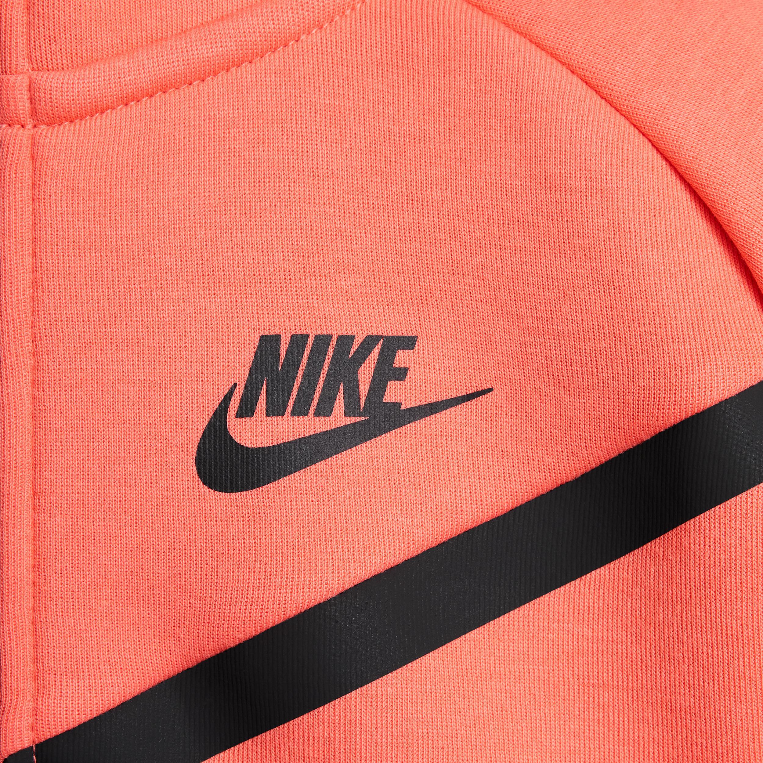 Unisex Nike Sportswear Tech Fleece Girls' Full-Zip Hoodie Product Image