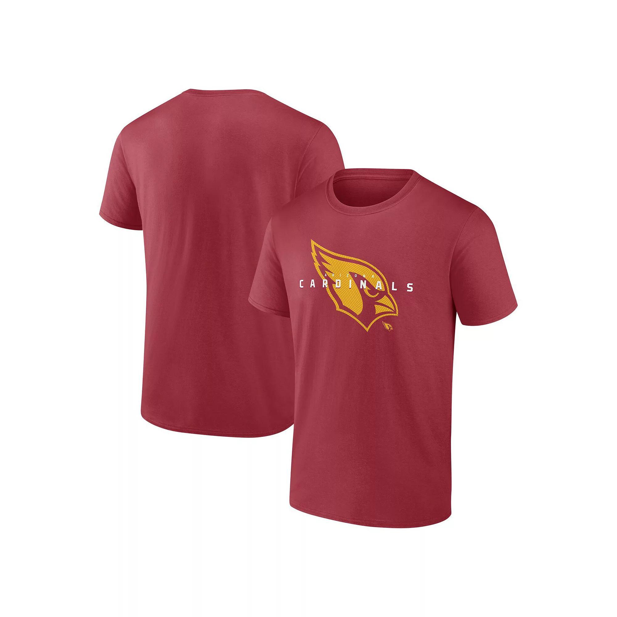 Men's Fanatics Cardinal Arizona Cardinals Coordinate T-Shirt, Size: XL, Red Product Image