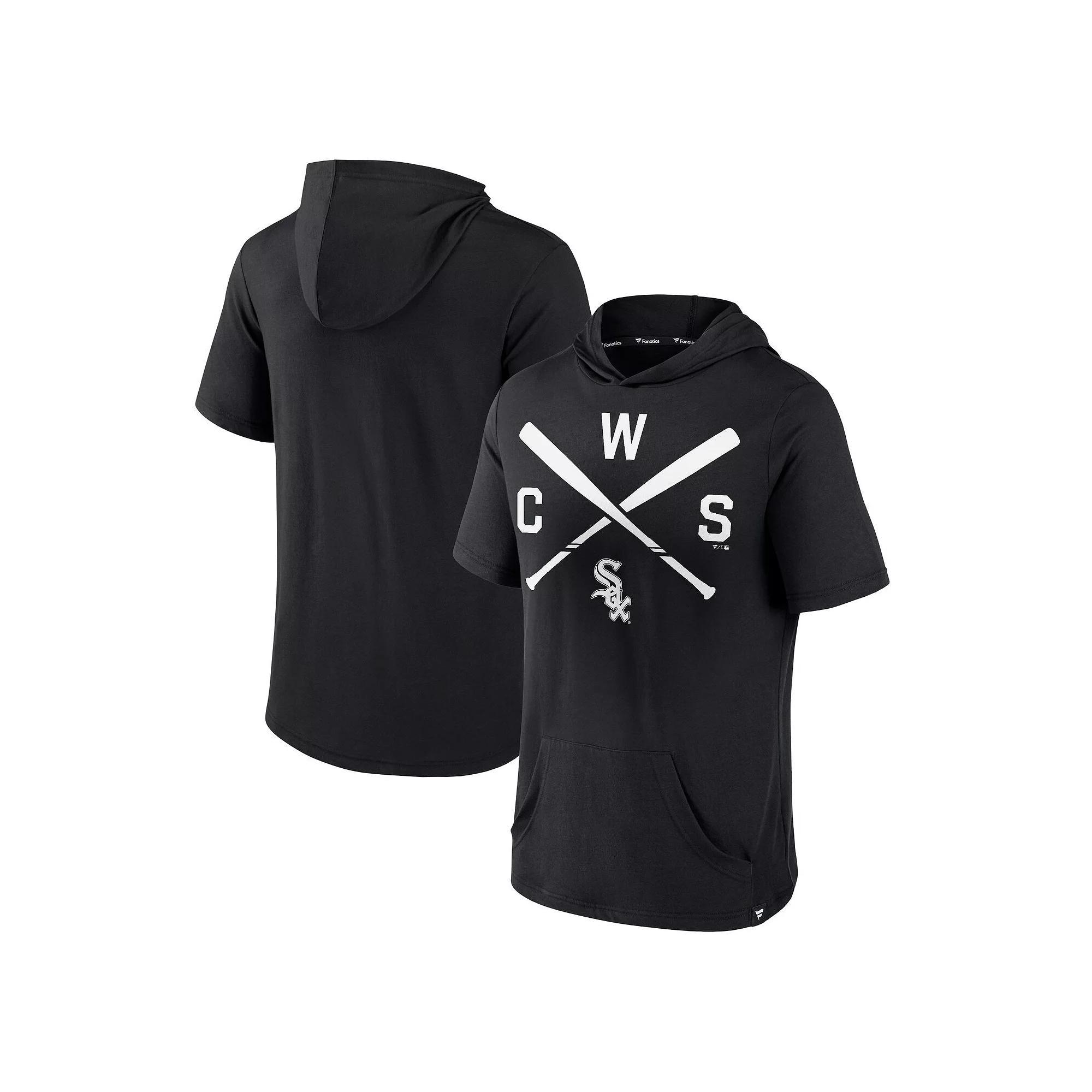 Men's Fanatics Branded Royal Los Angeles Dodgers Iconic Rebel Short Sleeve Pullover Hoodie, Size: Medium, Blue Product Image