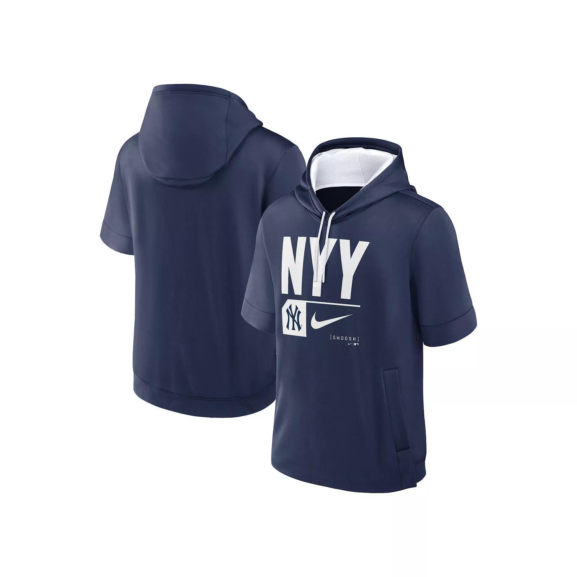 Men's Nike Black Chicago White Sox Tri Code Lockup Short Sleeve Pullover Hoodie, Size: 2XL Product Image