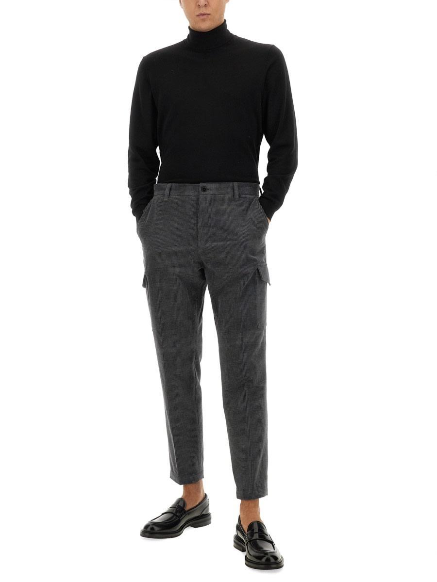 HUGO BOSS Straight Leg Pants In Grey Product Image
