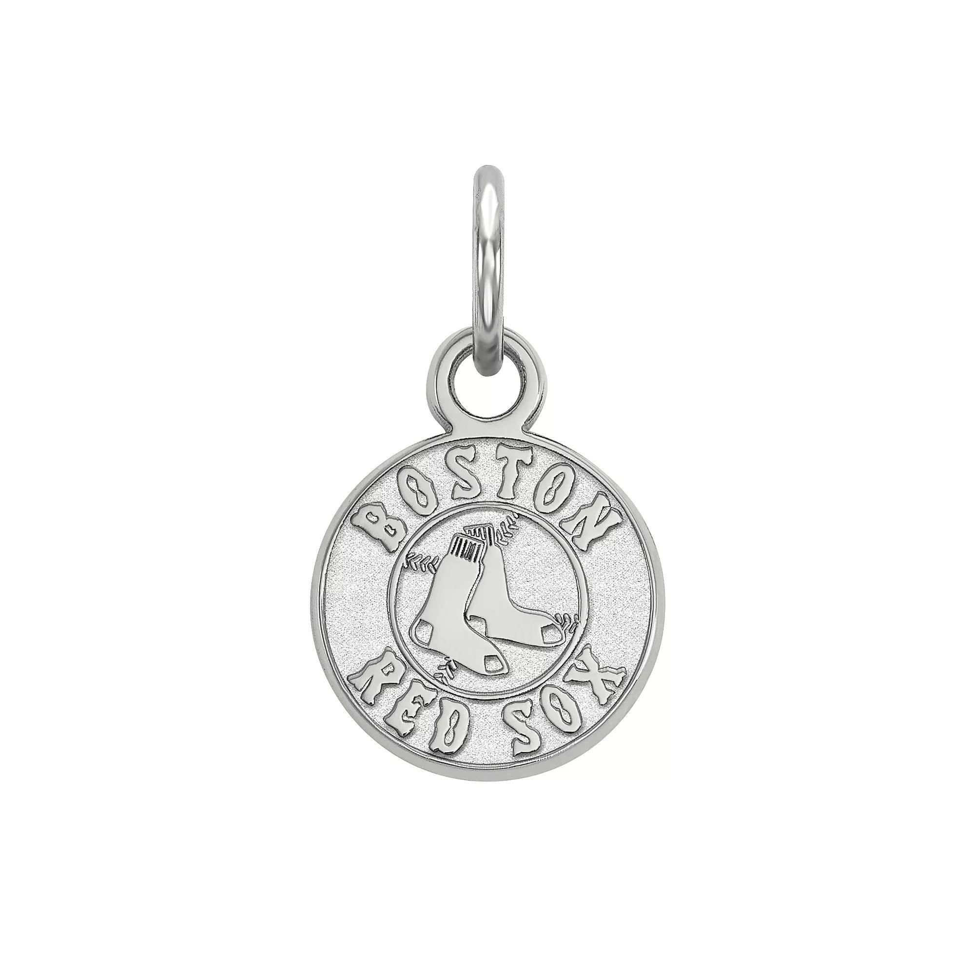 LogoArt Sterling Silver Boston Red Sox Extra-Small Pendant, Women's, Size: 15 mm, Gold Tone Product Image