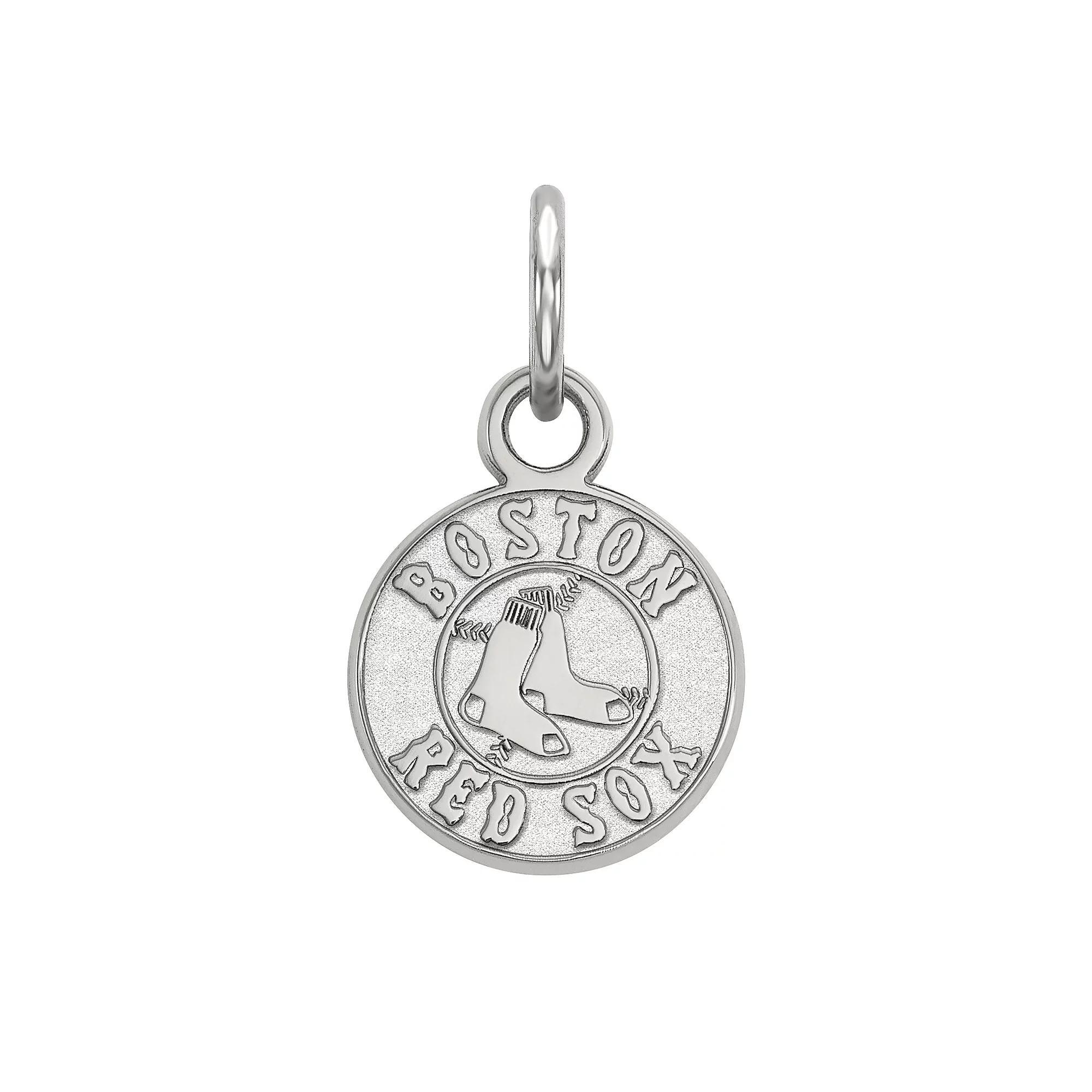 LogoArt Sterling Silver Boston Red Sox Extra-Small Pendant, Women's, Size: 15 mm, Gold Tone Product Image