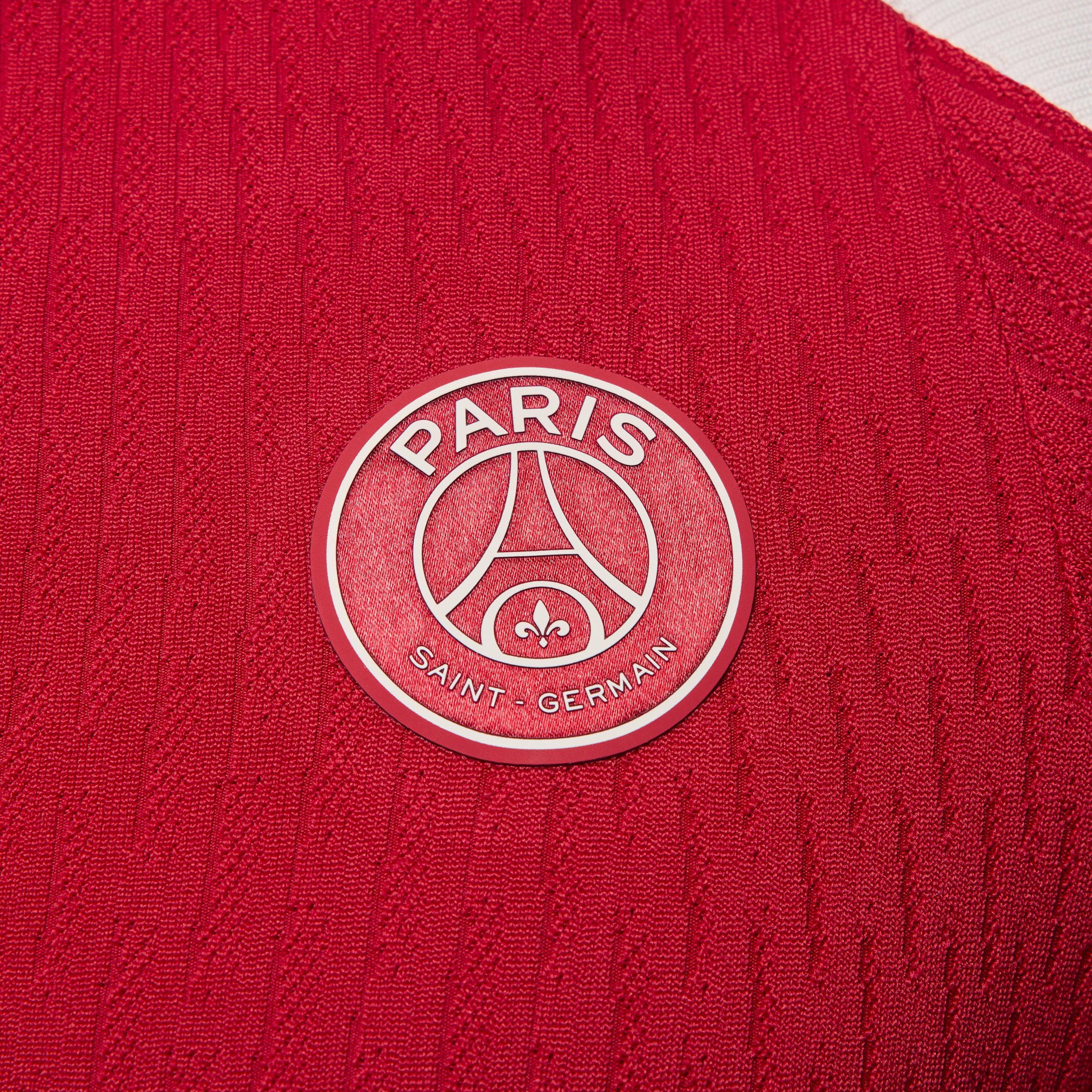 Nike Men's Paris Saint-Germain Strike Elite Fourth Jordan Dri-FIT ADV Soccer Knit Drill Top Product Image