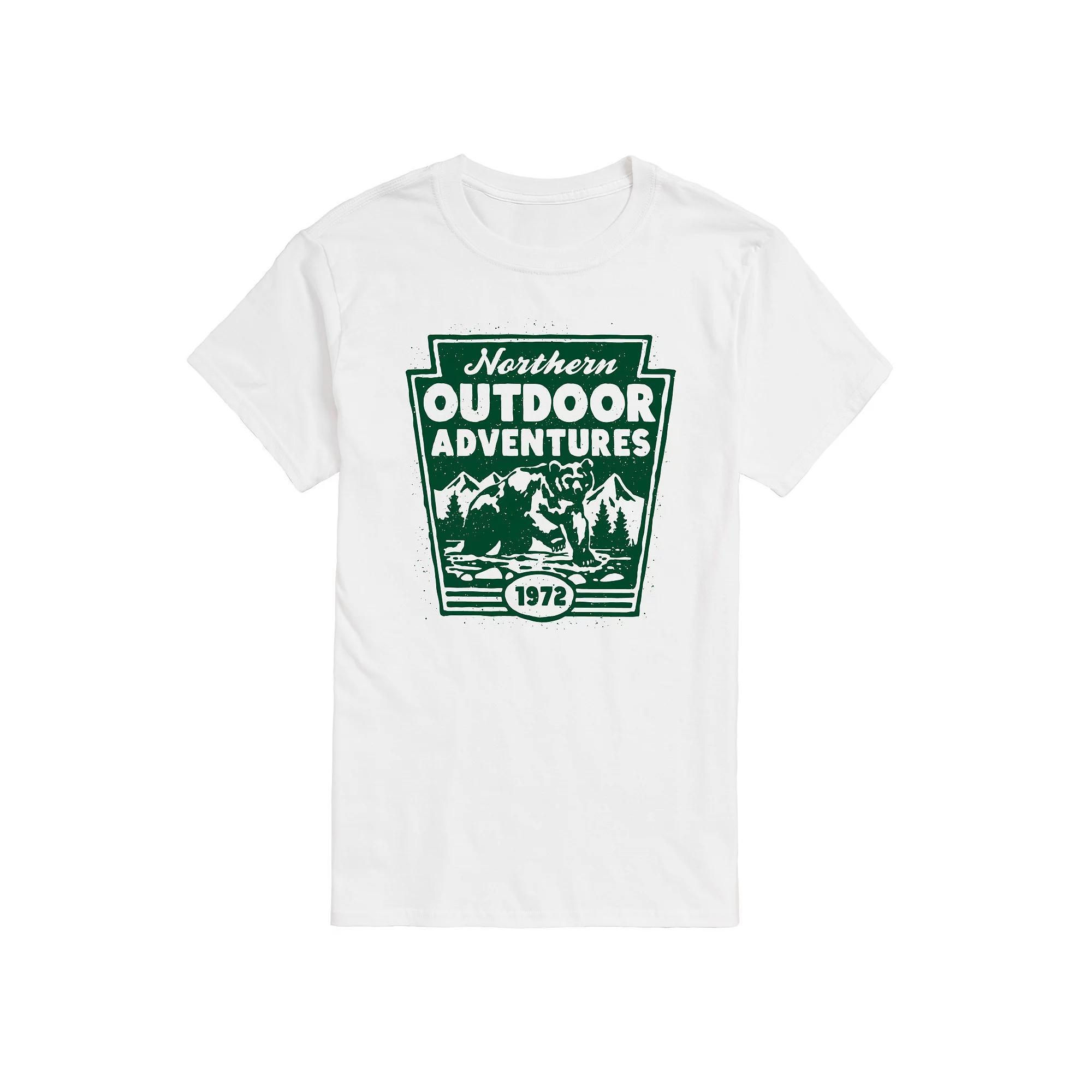 Mens Northern Outdoor Adventures Graphic Tee Product Image