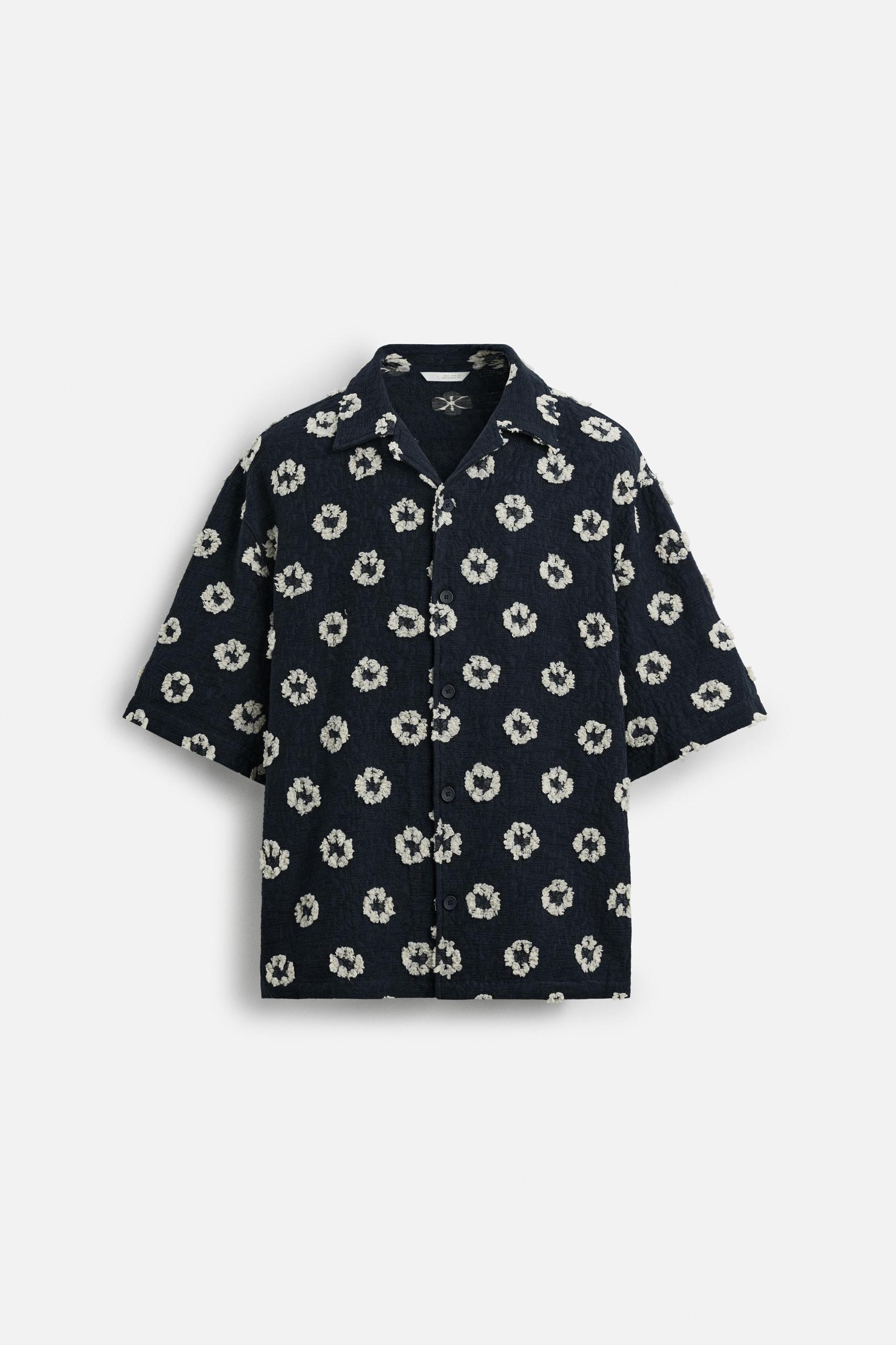 TEXTURED JACQUARD SHIRT Product Image