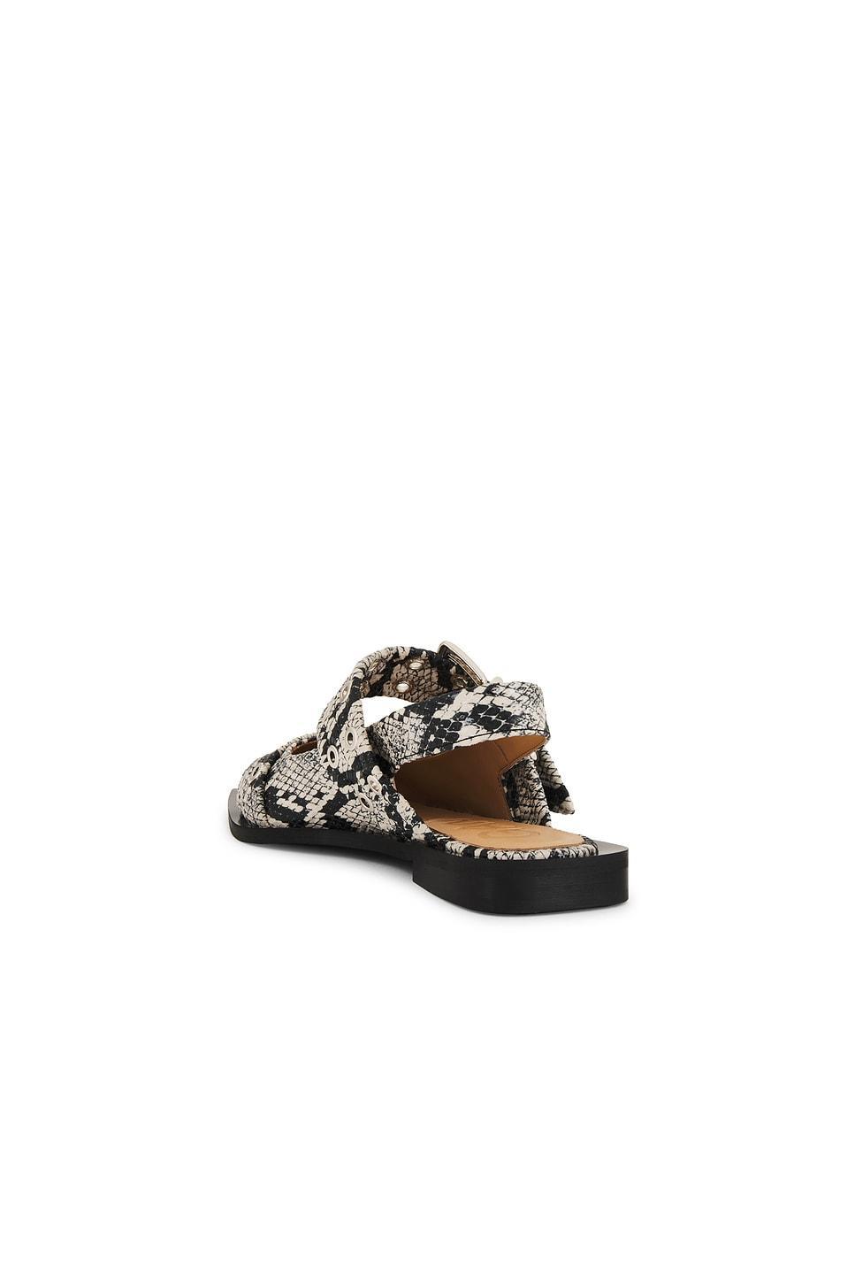 Buckle Ballerina Flats Ganni Product Image