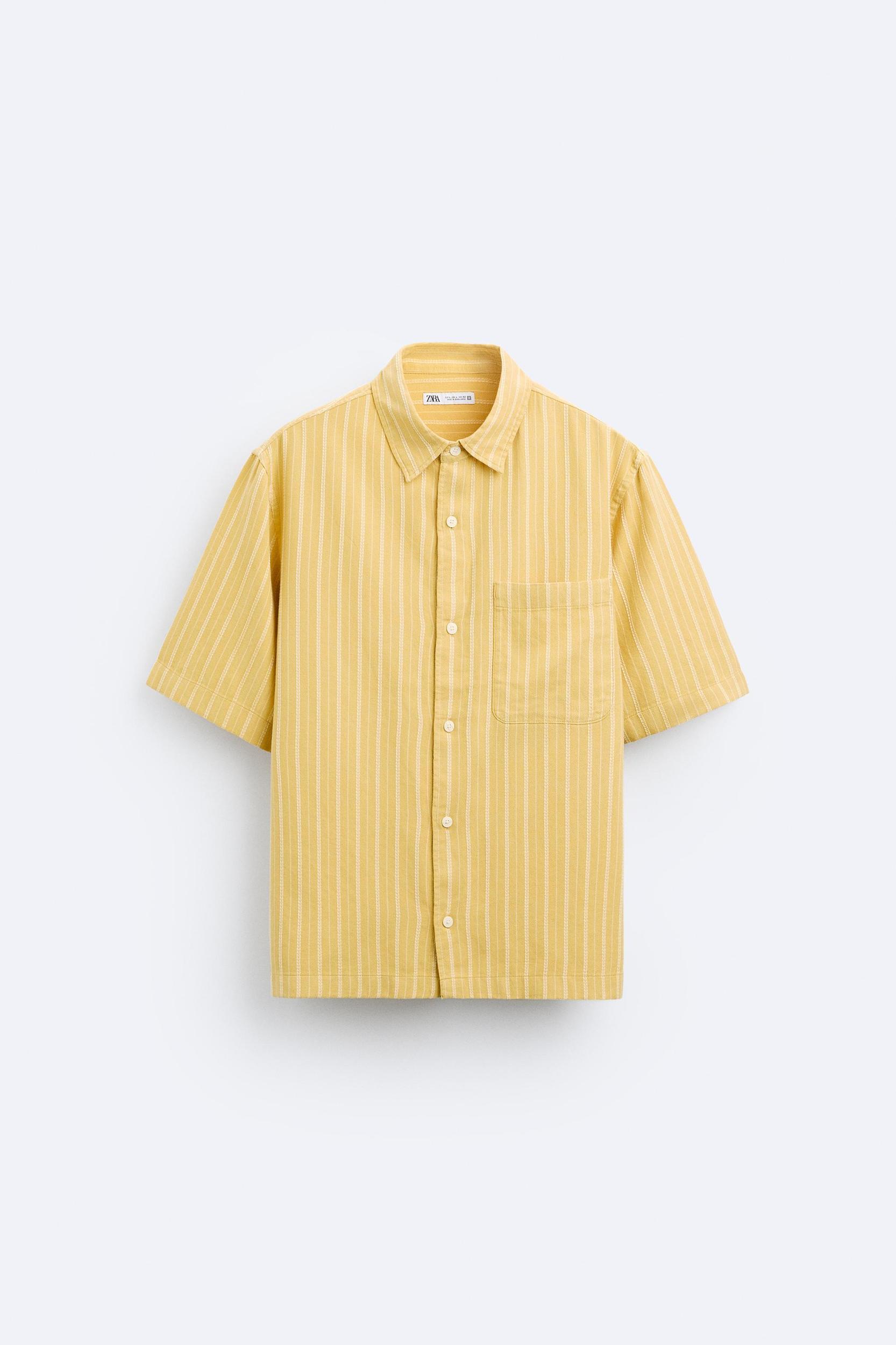 STRIPED JACQUARD SHIRT Product Image