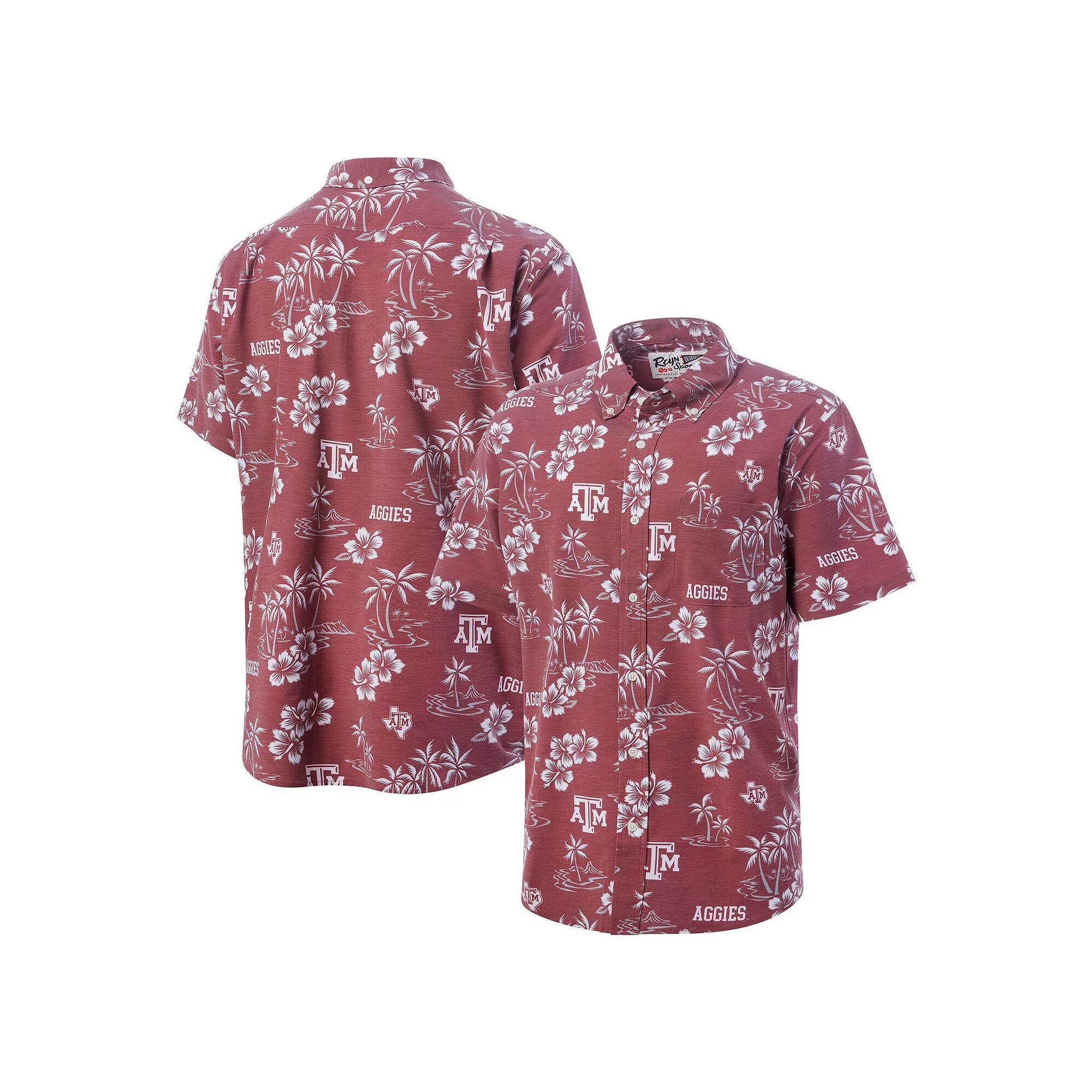 Men's Reyn Spooner Maroon Texas A&M Aggies Classic Button-Up Shirt, Size: 3XL, Red Product Image