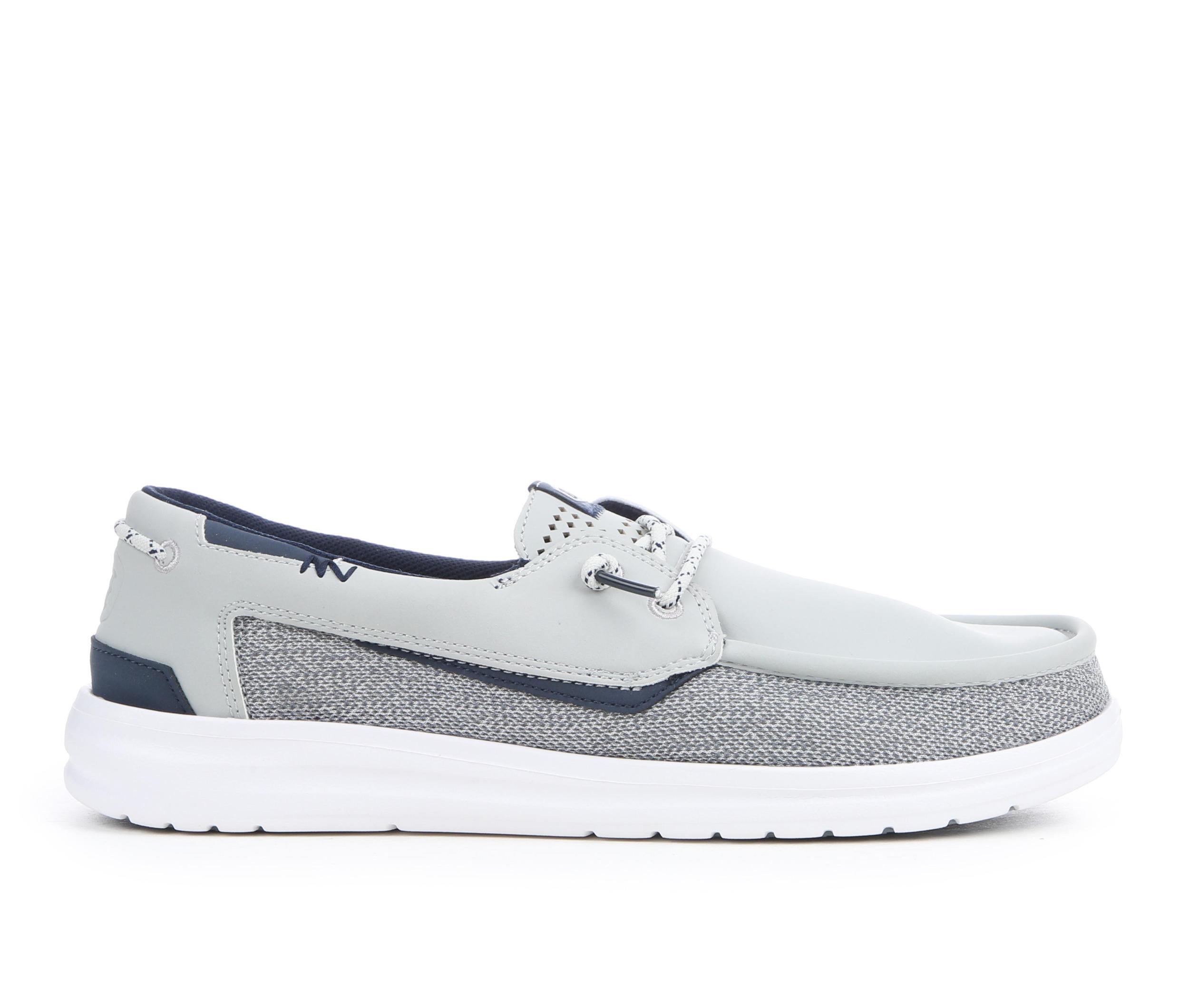 Men's HEYDUDE Welsh Grip Classic Mesh Boat Shoes Product Image