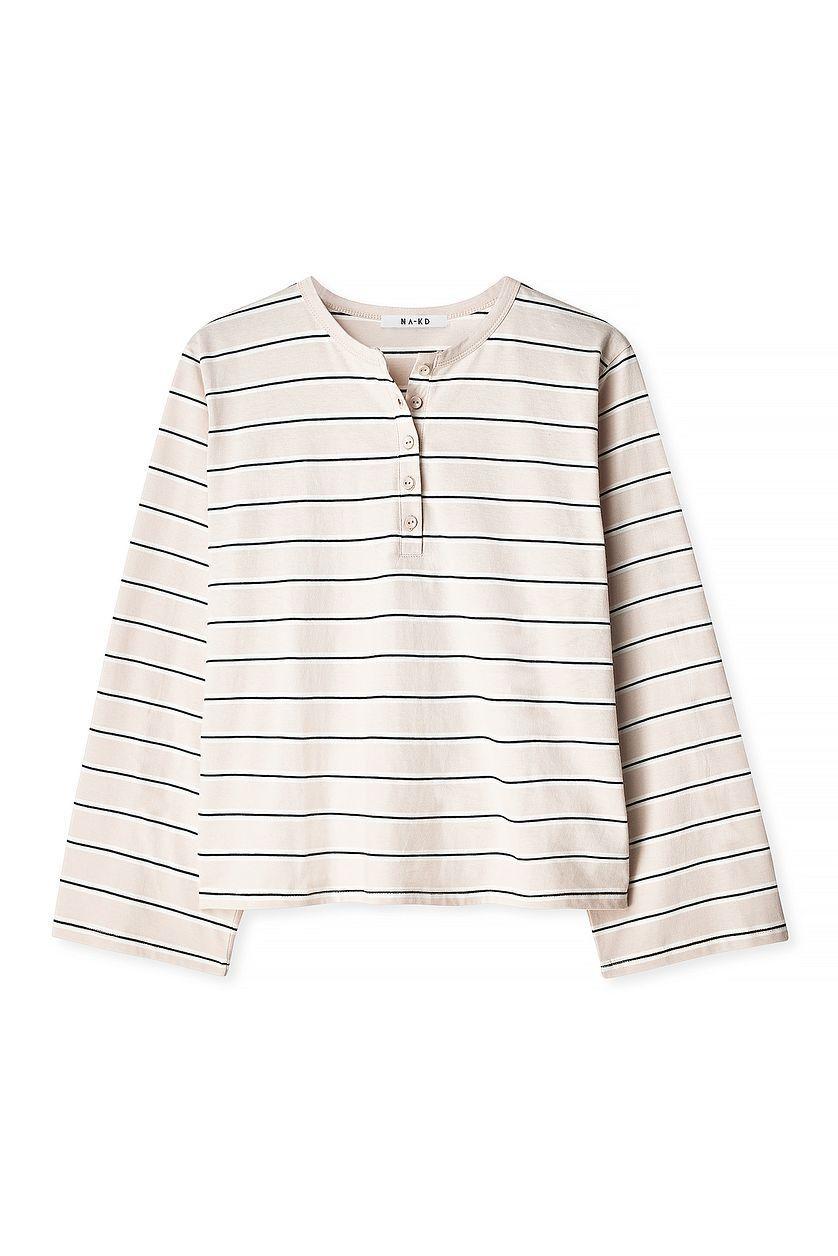Button Long Sleeve Top Product Image