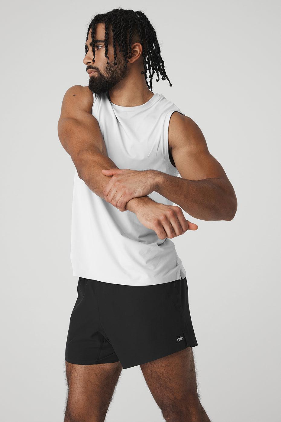 Alo Yoga | Idol Performance Tank Top Grey, Size: 2XL Product Image