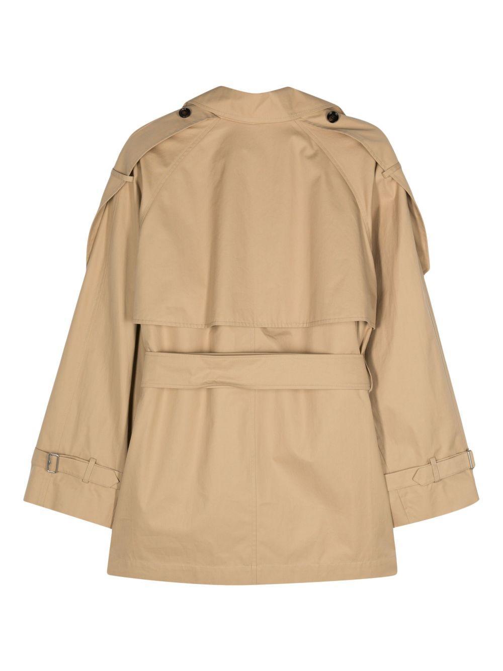 cotton waterproof trench coat Product Image