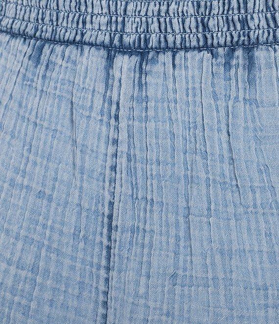 Faherty Dream Organic Cotton Mid Rise Pull-On Gauze Shorts Product Image
