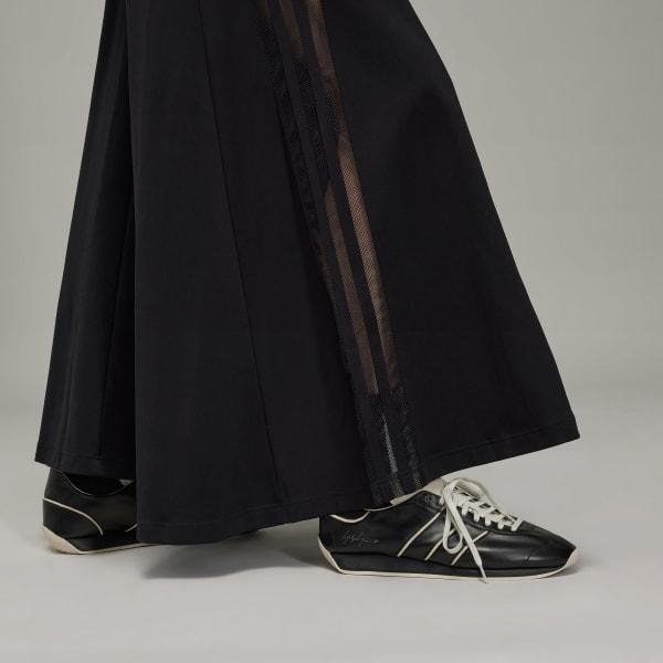adidas Y-3 3-Stripes Track Skirt Black XS Womens Product Image