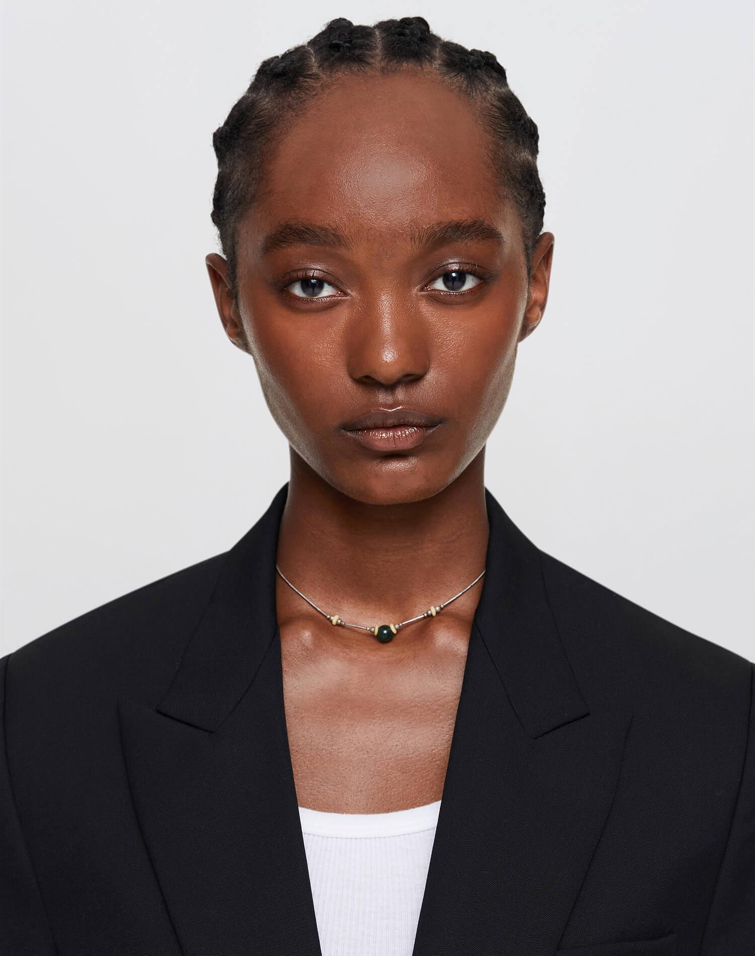 Cutoff Boyfriend Blazer - Black Product Image