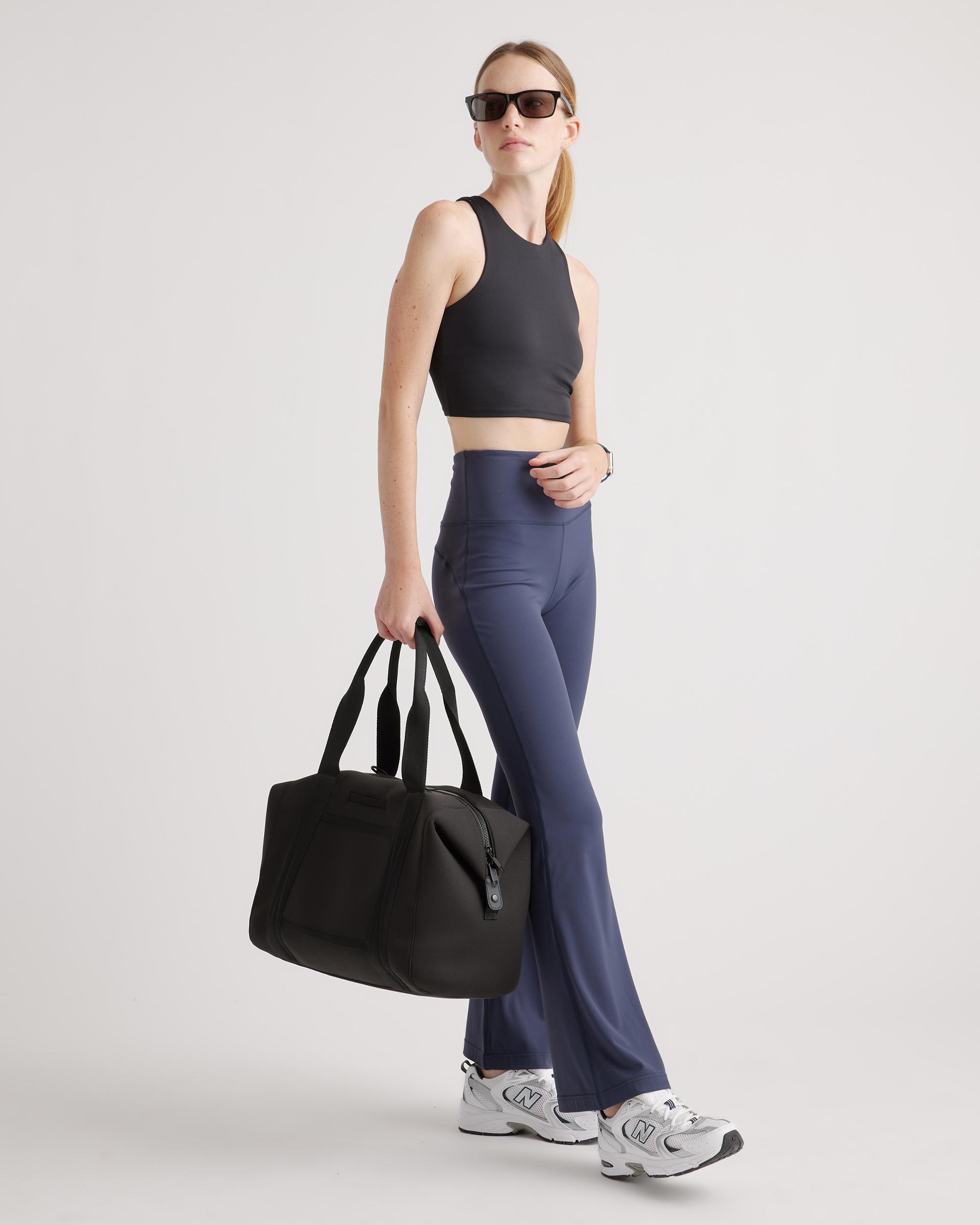 Quince | Women's Ultra-Form High-Rise Flared Pants Size XL, Nylon/Spandex Product Image
