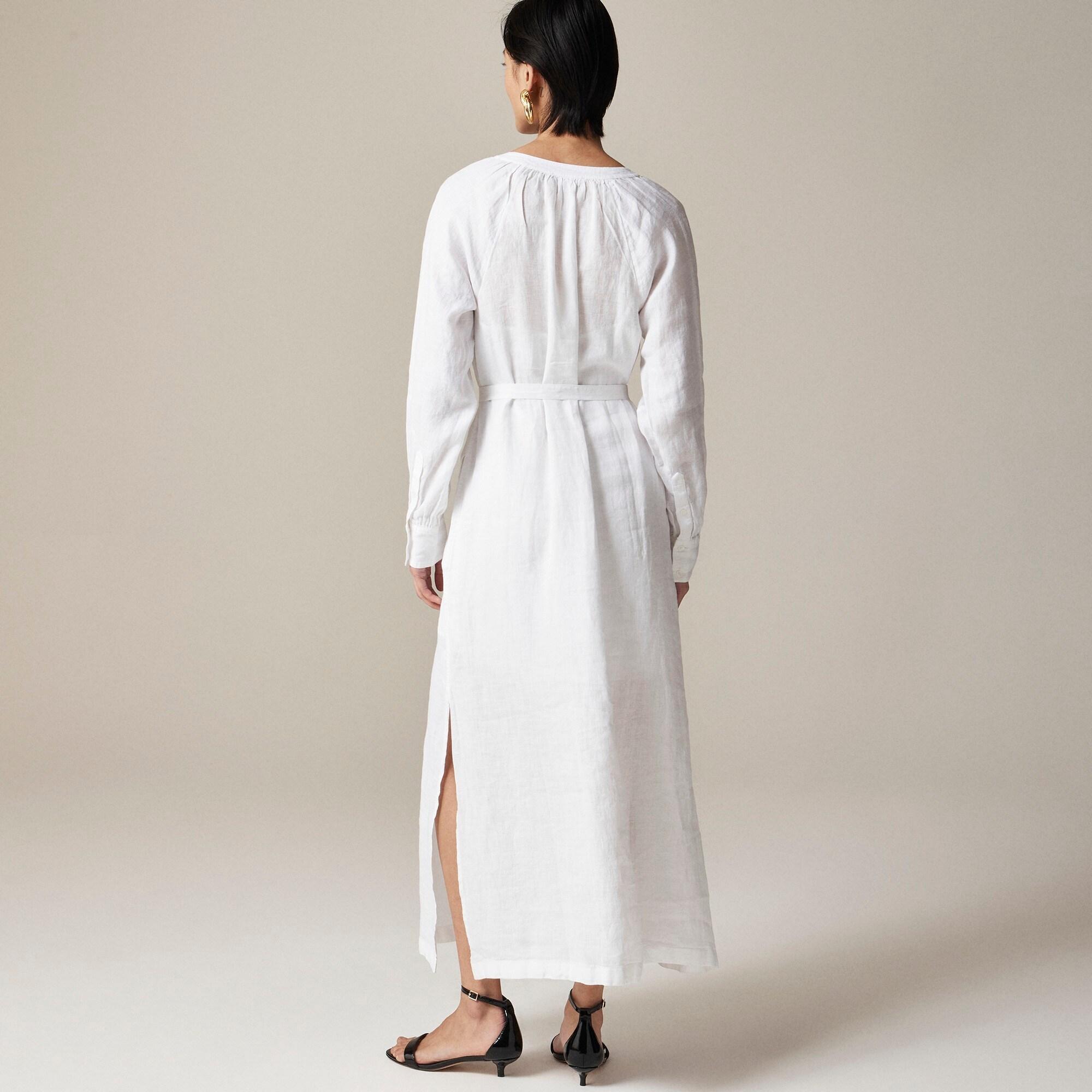 Cabana dress in linen Product Image