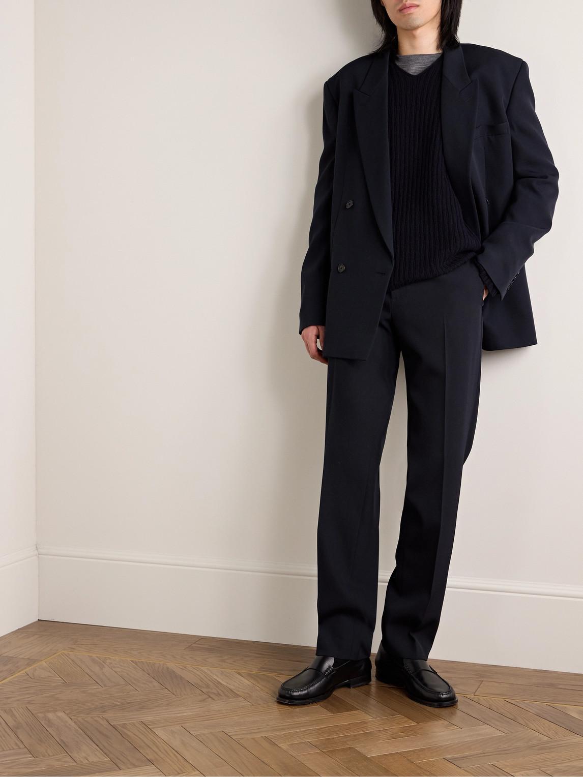 THE ROW Donnes Wool Jacket In Blue Product Image