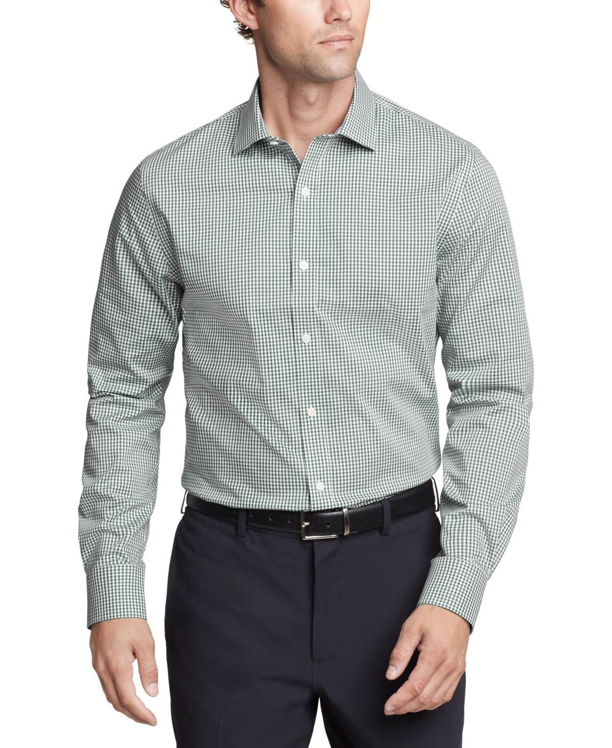 Tommy Hilfiger Mens Th Flex Slim Fit Wrinkle Free Stretch Twill Dress Shirt Product Image