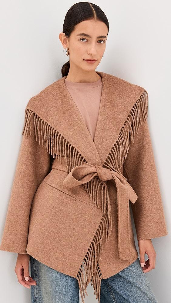 SIMKHAI Rowen Fringe Jacket | Shopbop Product Image