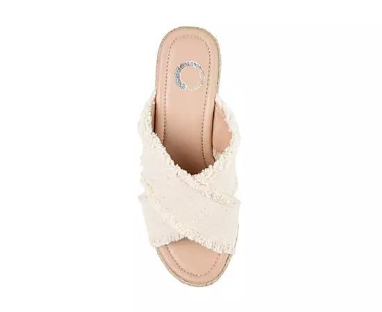 Journee Shanni Womens Wedge Sandals Product Image