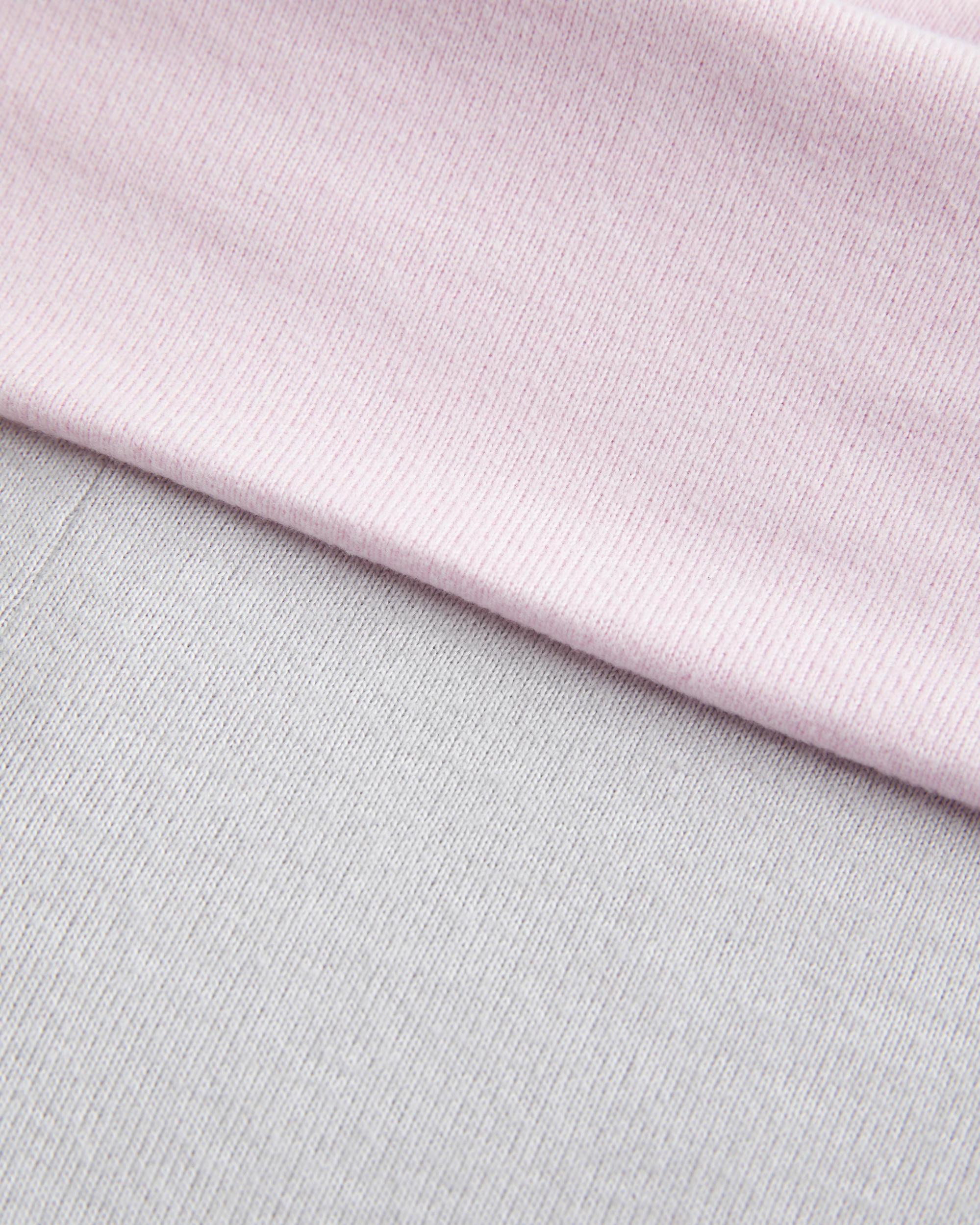 Foldover Waist Cozy Knit Flare Pants Product Image